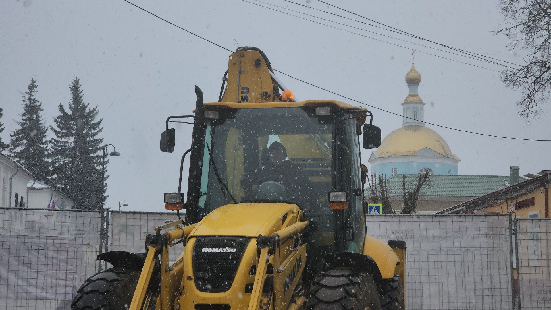 кашира, благоустройство, историческая часть города, комфортная городская среда, парк, сквер, тротуар, демонтаж, демонтаж горнолыжного комплекса,