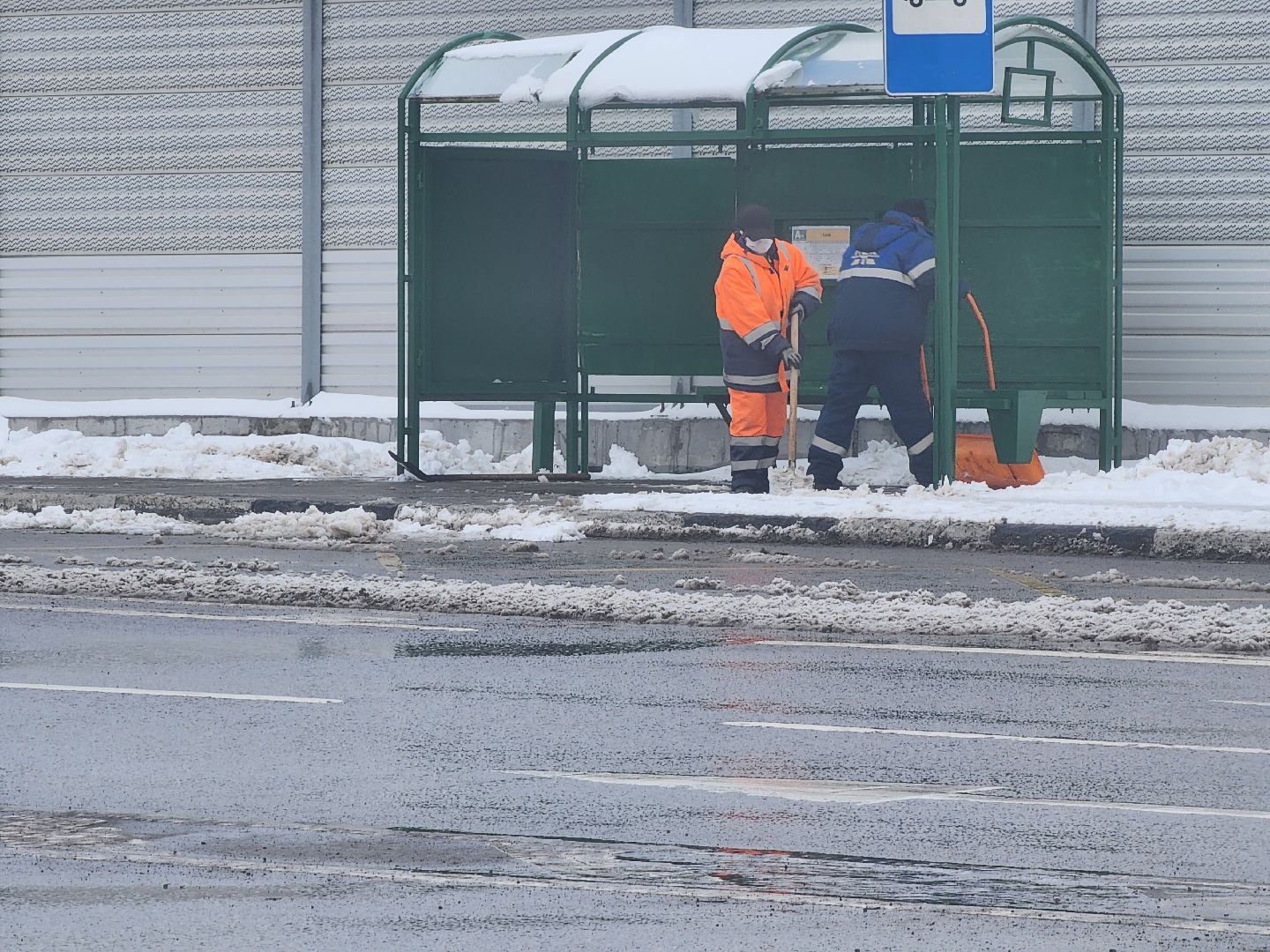долгопрудный, уборка снега, дворники, коммунальщики, специальная техника, снегопад,