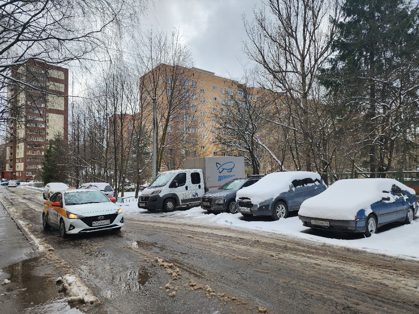 долгопрудный, уборка снега, дворники, коммунальщики, специальная техника, снегопад,