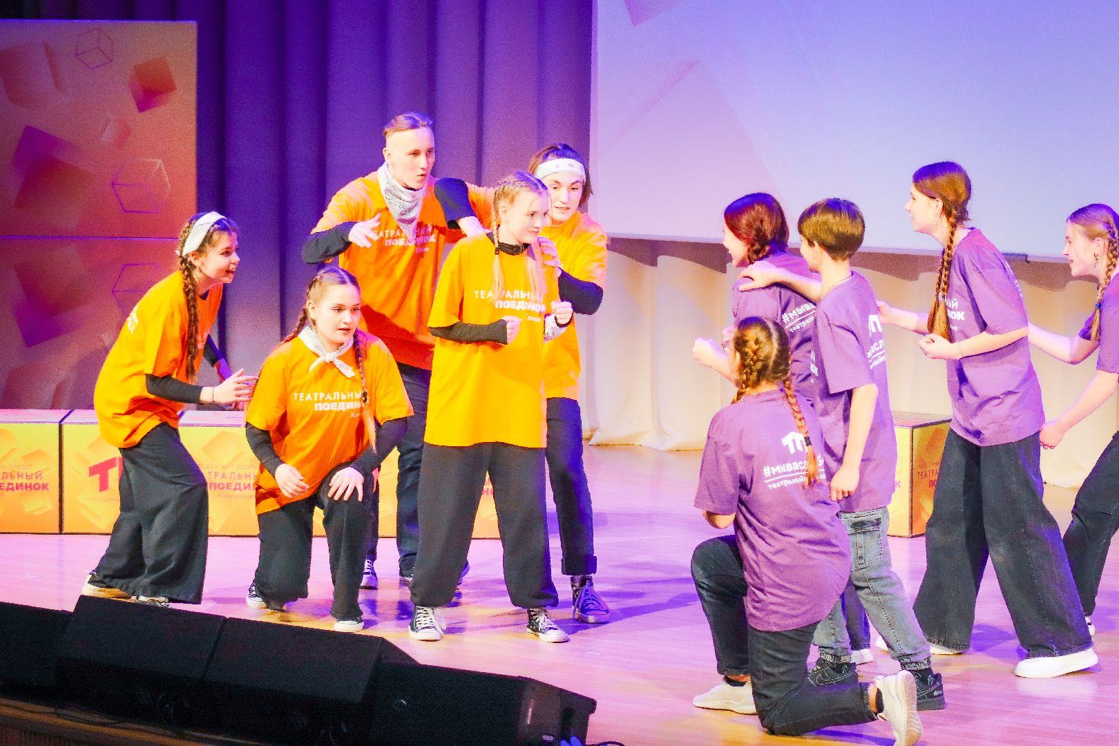 клин, общество, культура, дети, театральный поединок, импровизация,