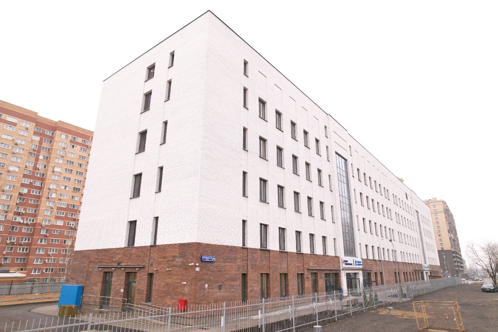 видео с коптера, поликлиника в котельниках, строительство поликлиники,