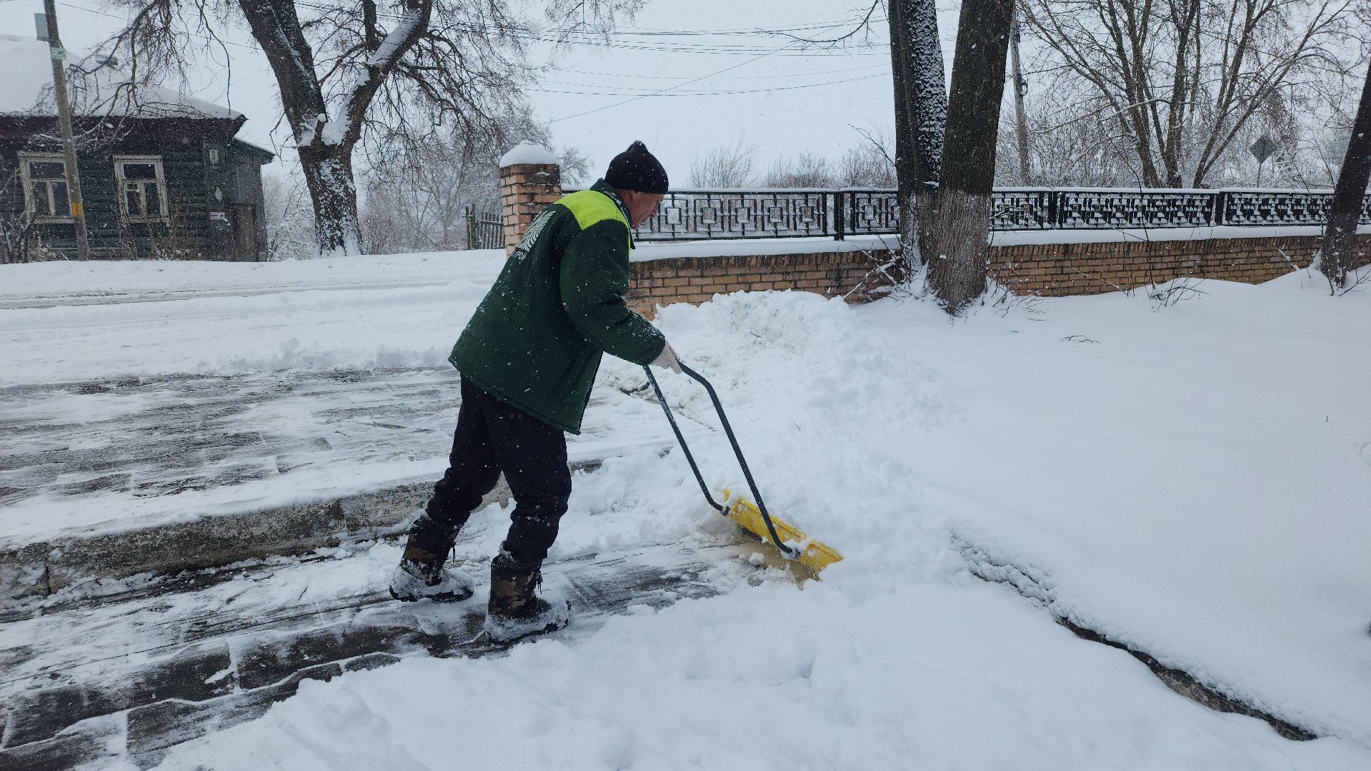 жкх, снегопад, волоколамск,