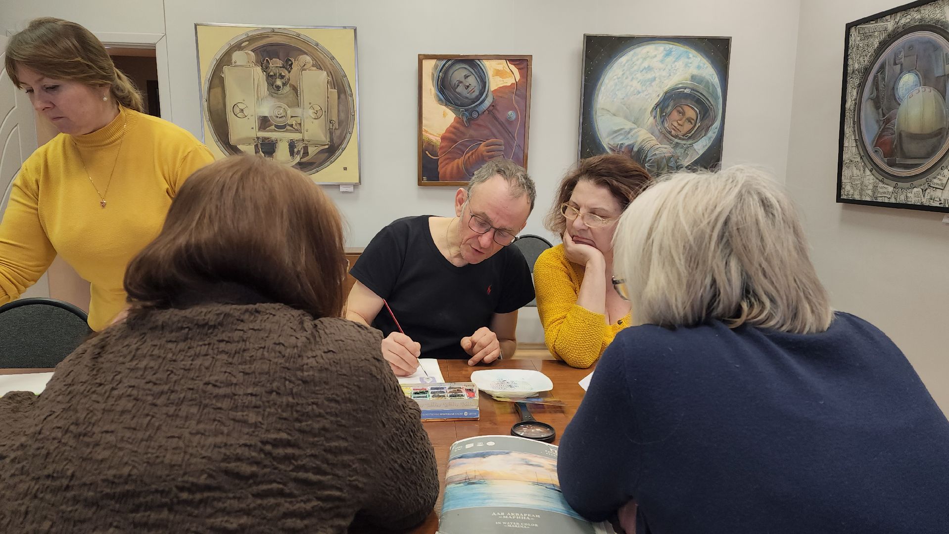 рисование, Галерея, Лобня,