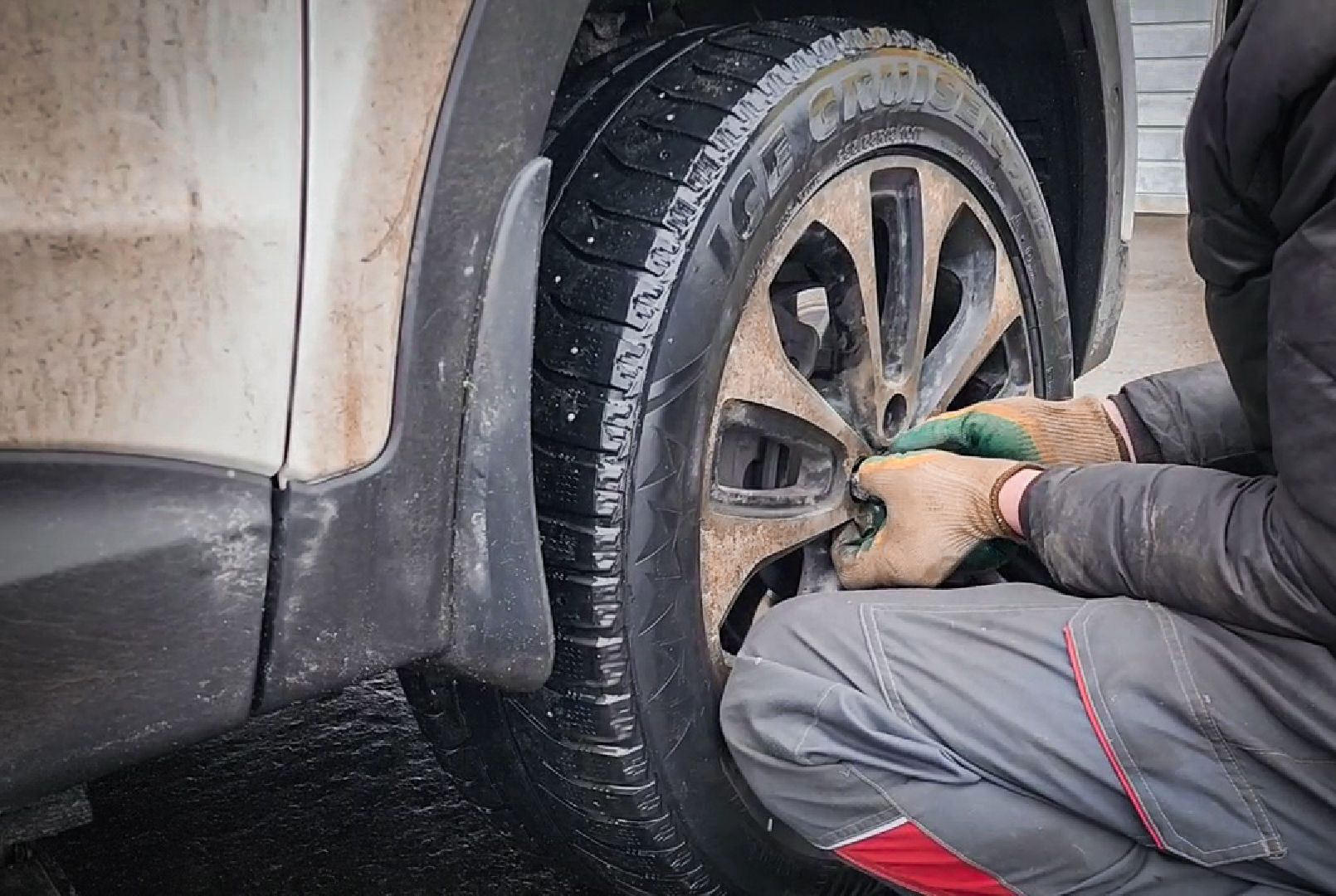 Бронницы, Шиномонтаж, Снегопад, Водители Бронниц,