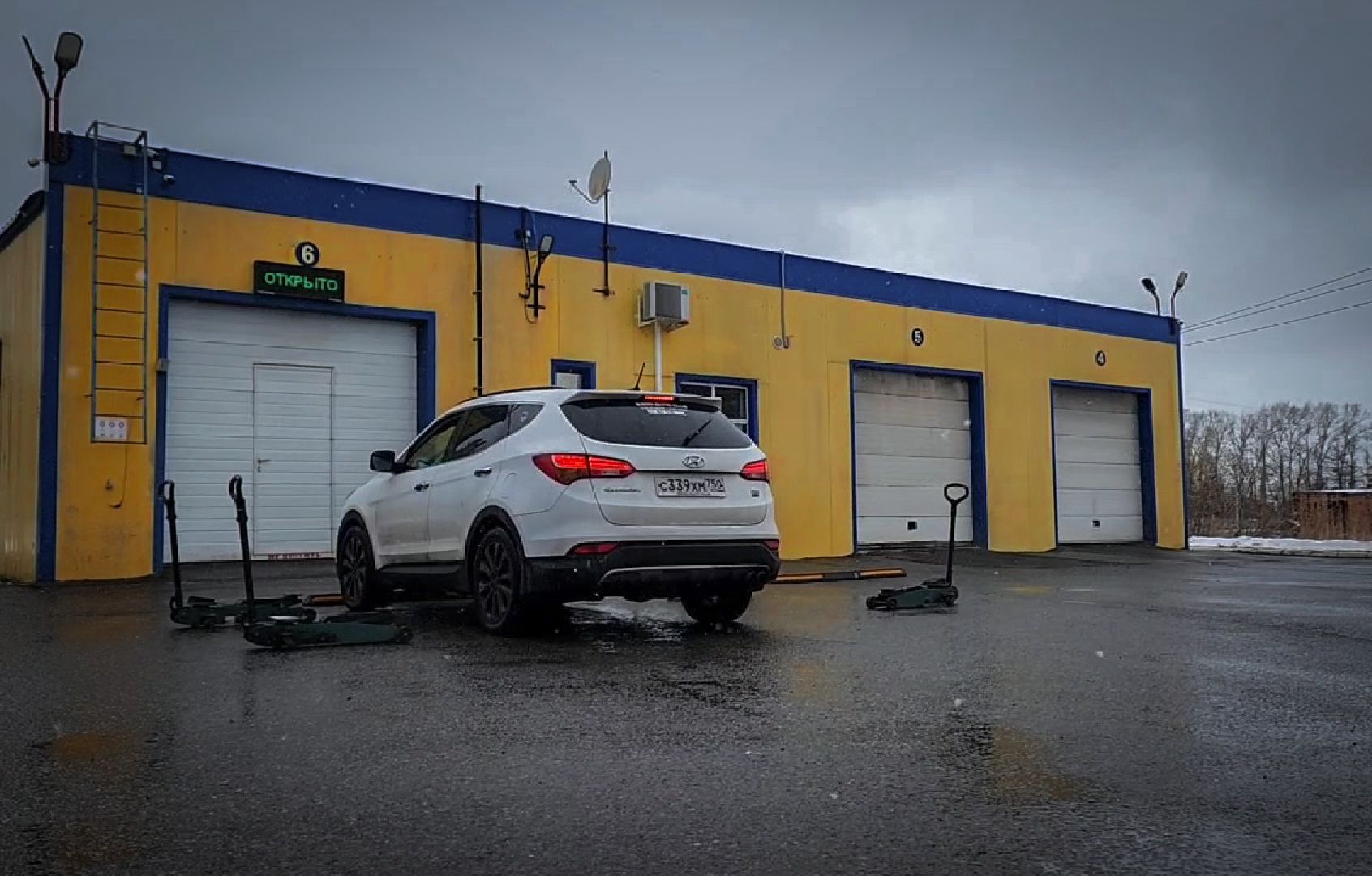 Бронницы, Шиномонтаж, Снегопад, Водители Бронниц,