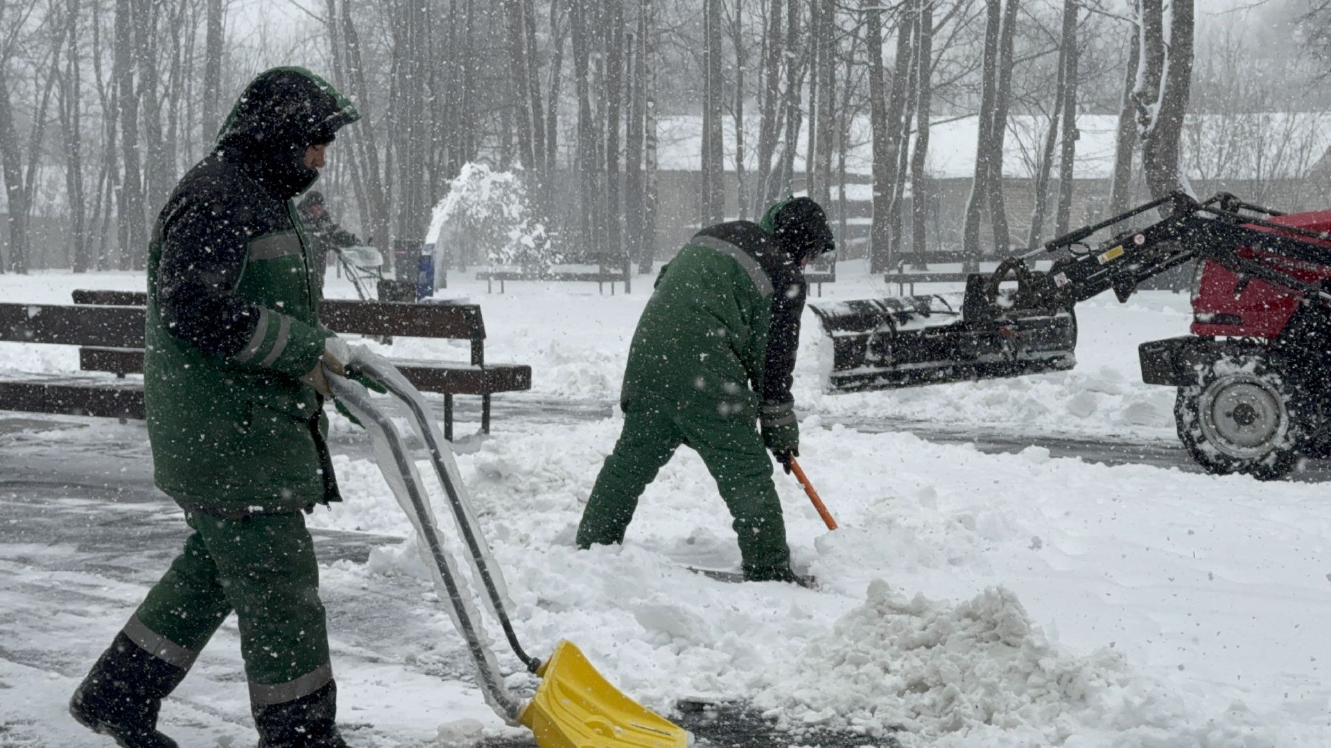 солнечногорск, уборка снега, снегопад, жители, коммунальная служба,