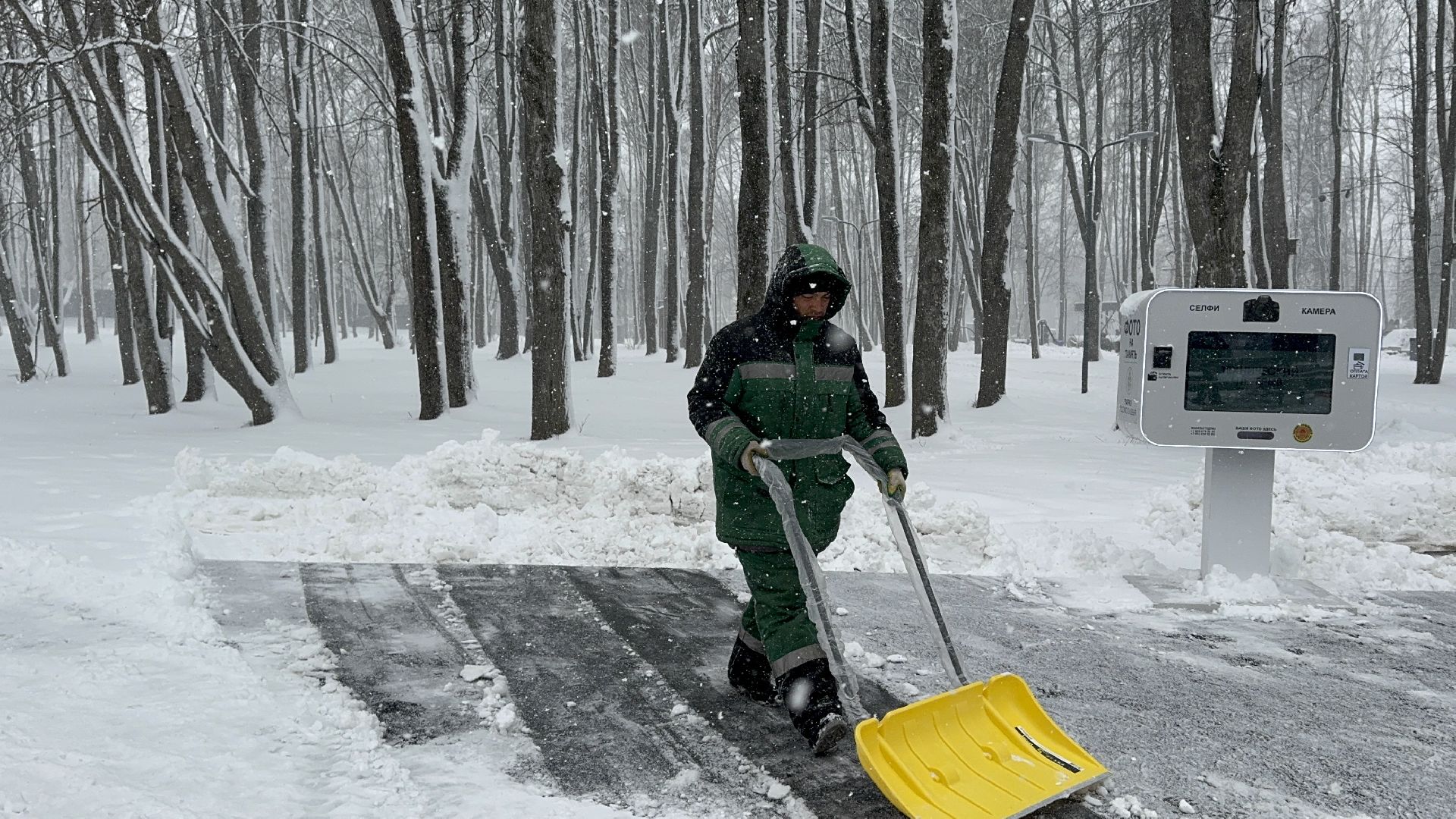 солнечногорск, уборка снега, снегопад, жители, коммунальная служба,