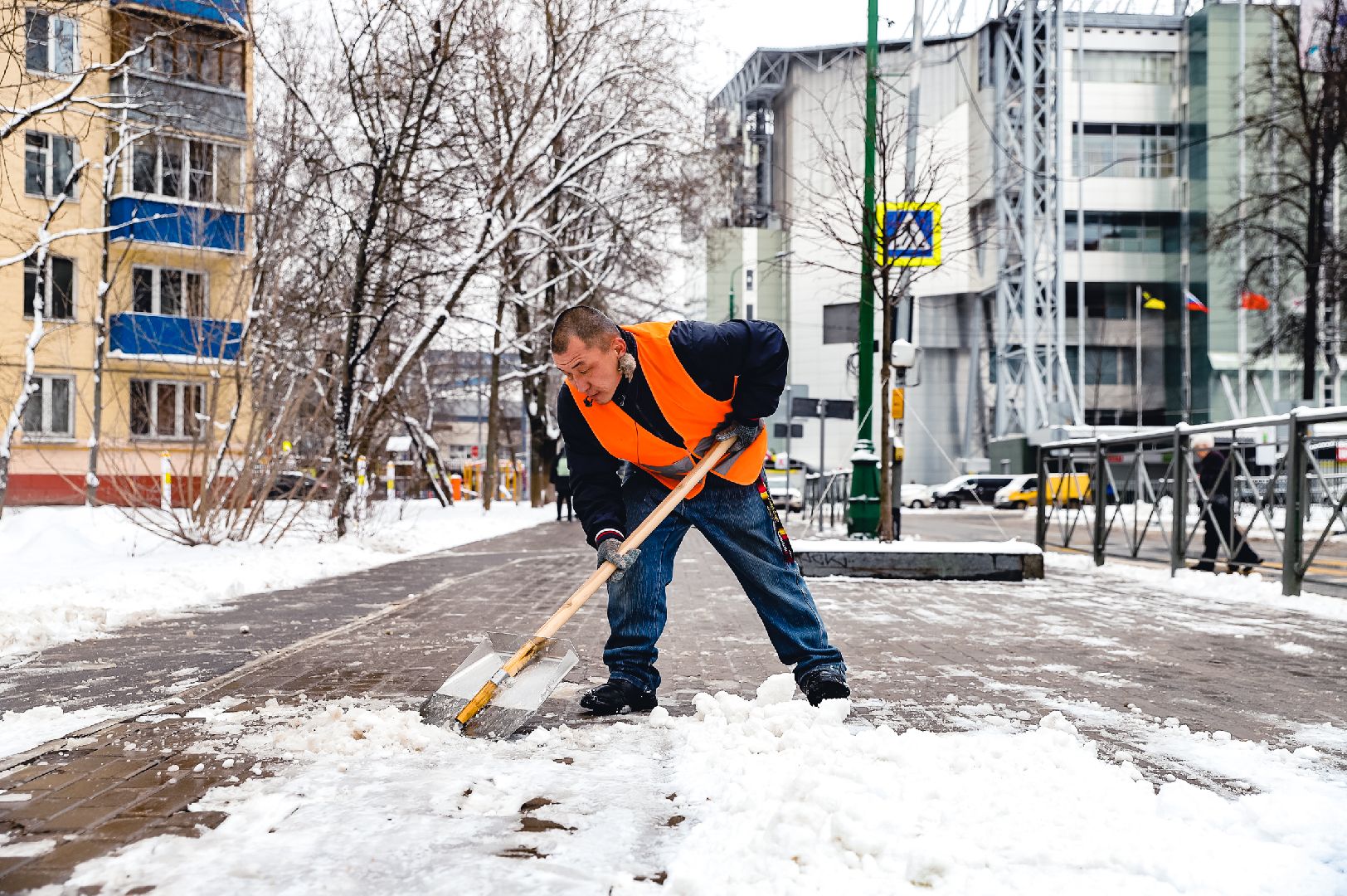 снег, уборка, жкх,