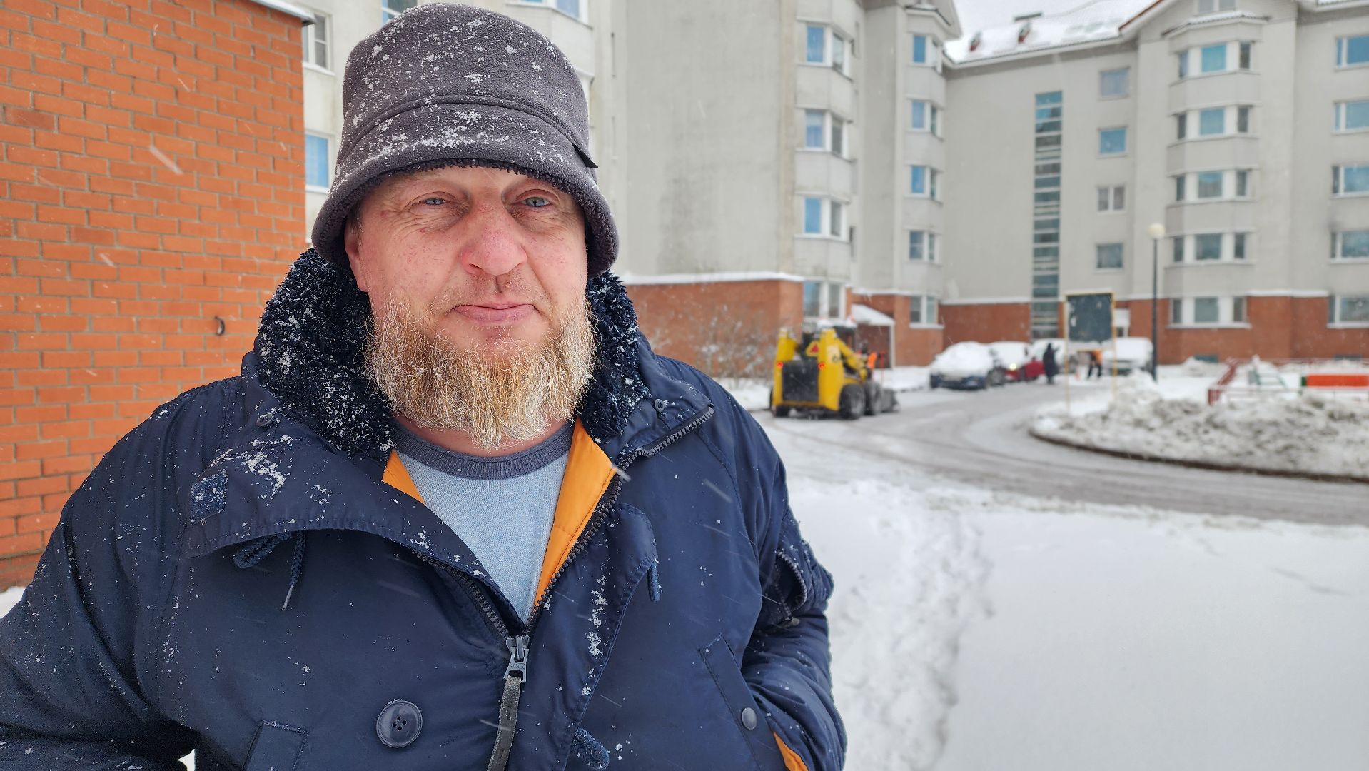 снегопад, истра, уборка дворов, благоустройство,