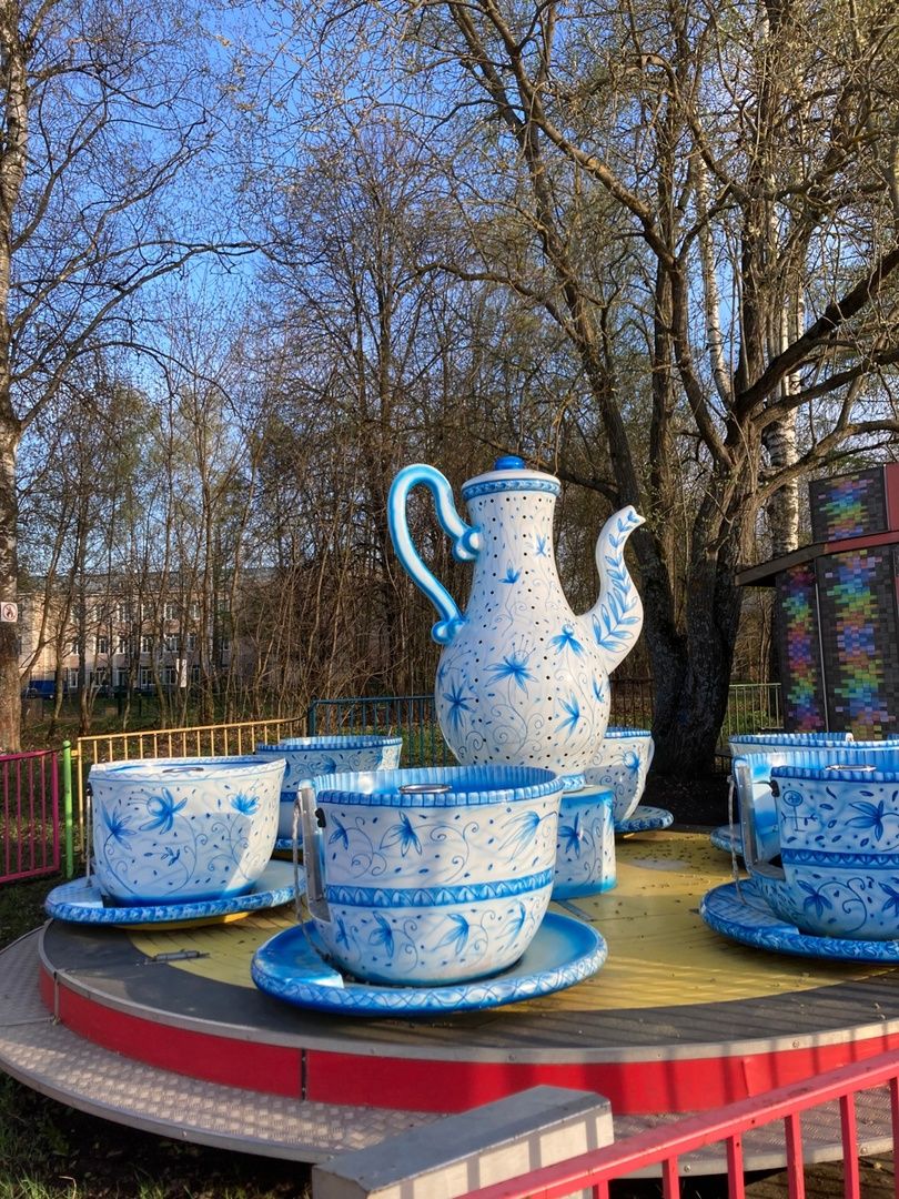 Солнечногорск, парк, дети, аттракционы, развлечения
