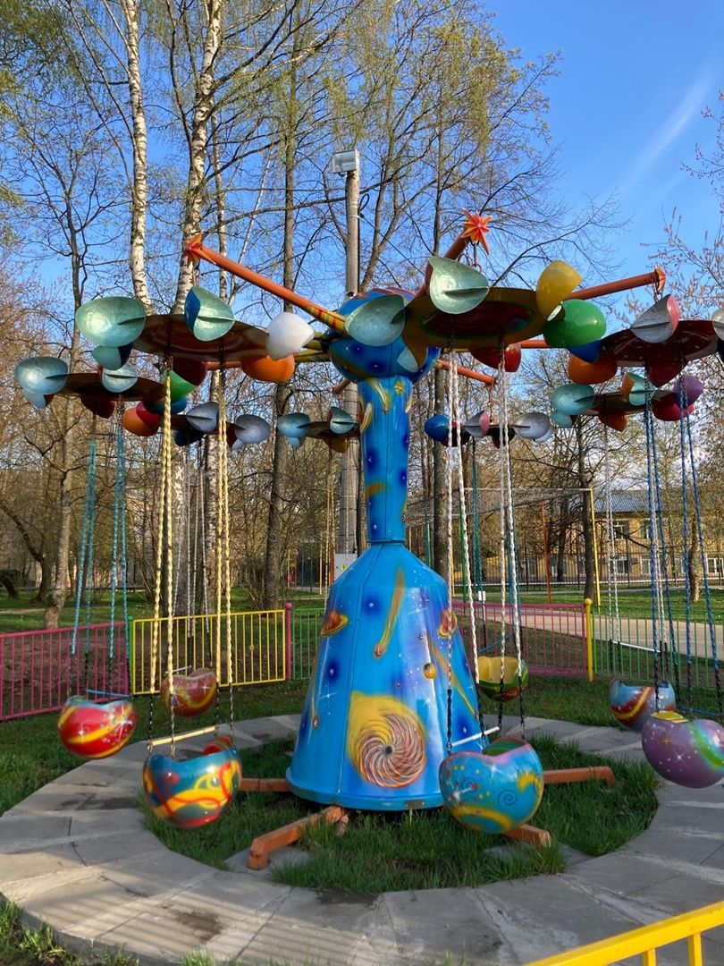 Солнечногорск, парк, дети, аттракционы, развлечения