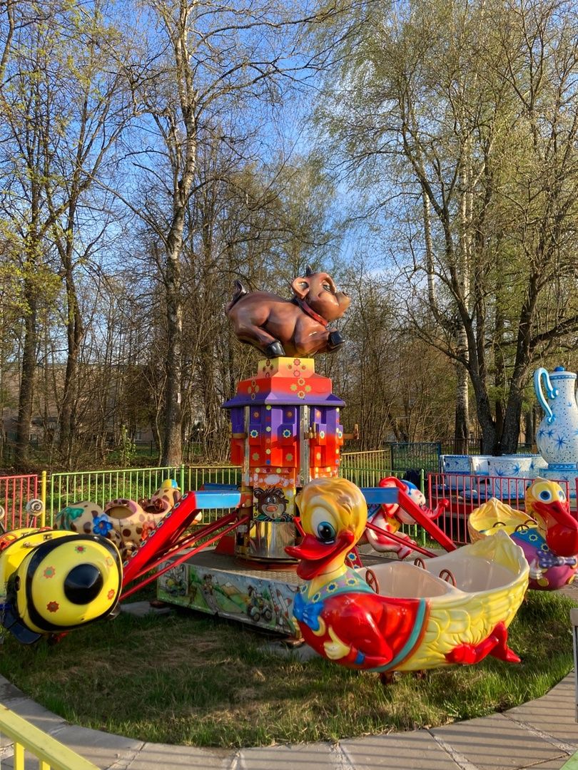 Солнечногорск, парк, дети, аттракционы, развлечения