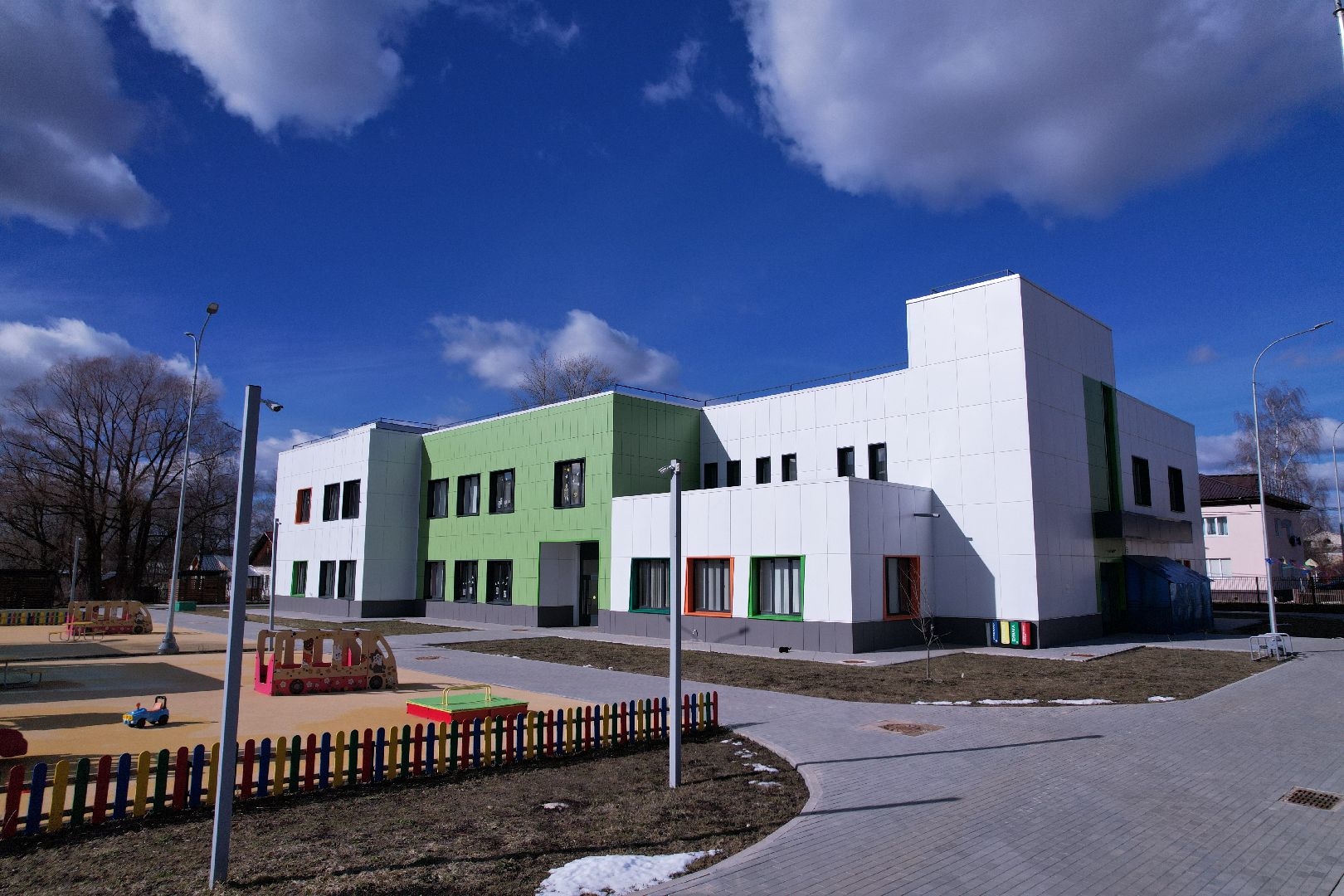 видео с коптера, дошкольное отделение 21, обучение детей с расстройством аутистического спектра,