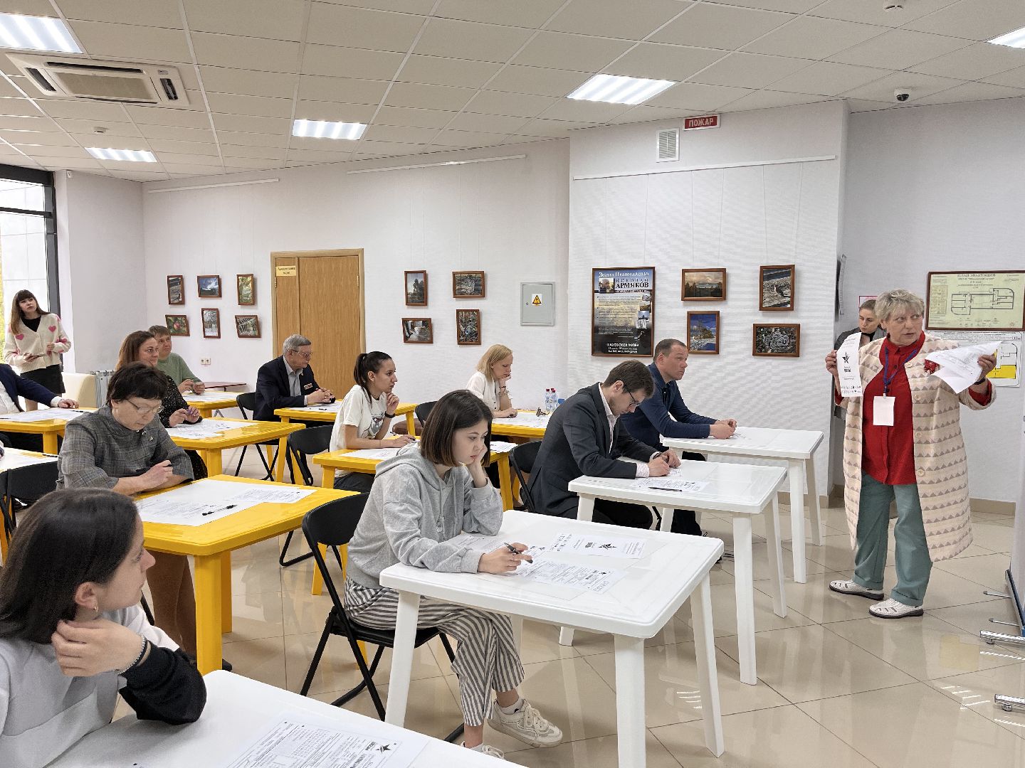 Шаховская, диктант победы, образование