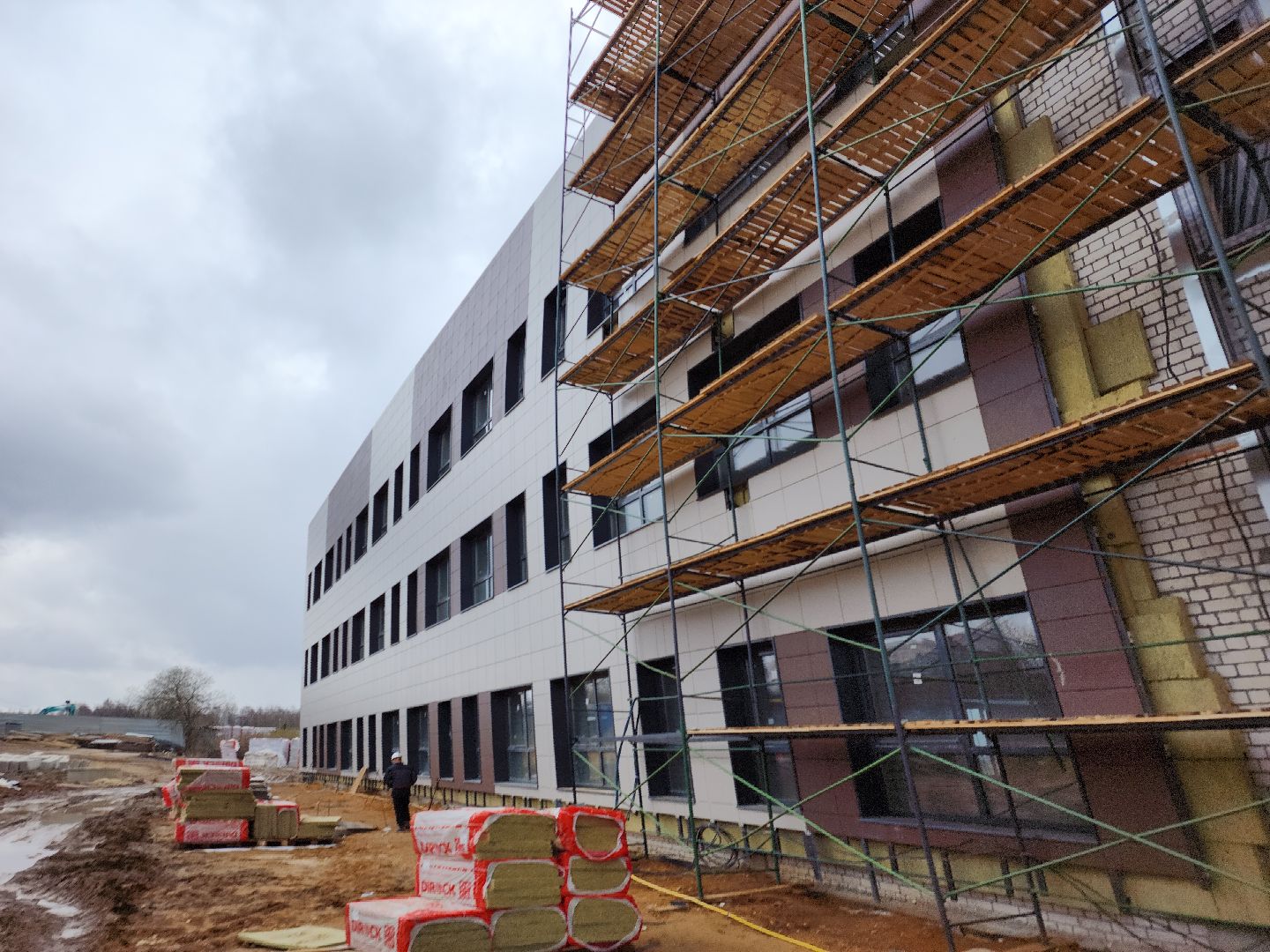 Зарайск, Строительство, Школа на Московской, Новая школа в Зарайске, школа на 825 мест,