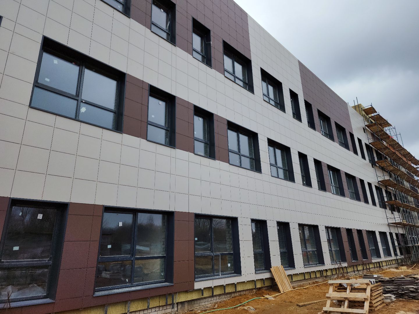 Зарайск, Строительство, Школа на Московской, Новая школа в Зарайске, школа на 825 мест,