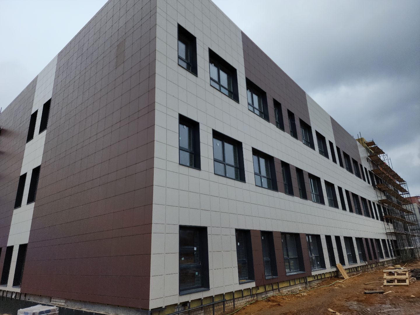 Зарайск, Строительство, Школа на Московской, Новая школа в Зарайске, школа на 825 мест,