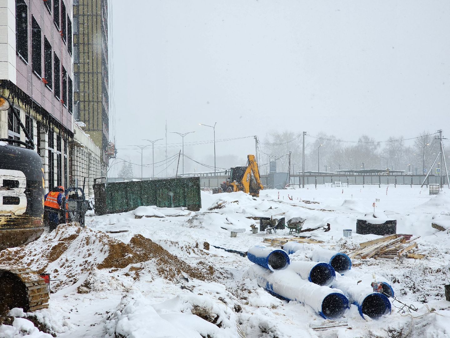 долгопрудный, жк бригантина, мкд, стеклопакеты, детский сад, дом,