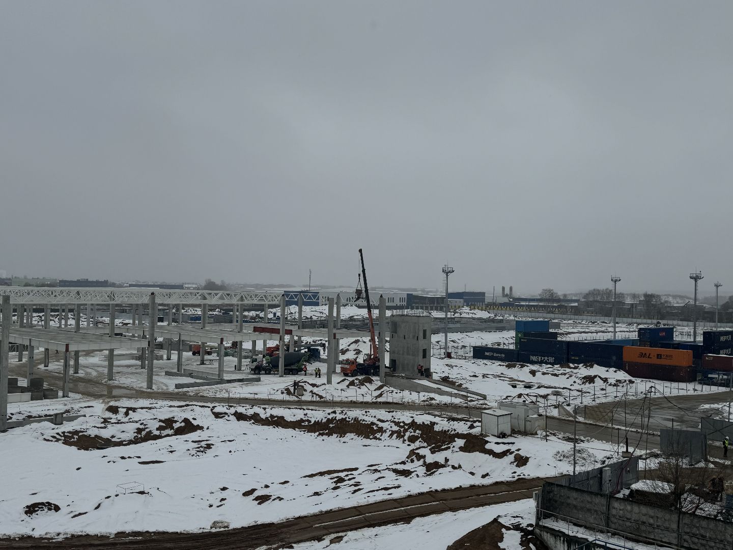 строительство, логистический центр, склад, балашиха,