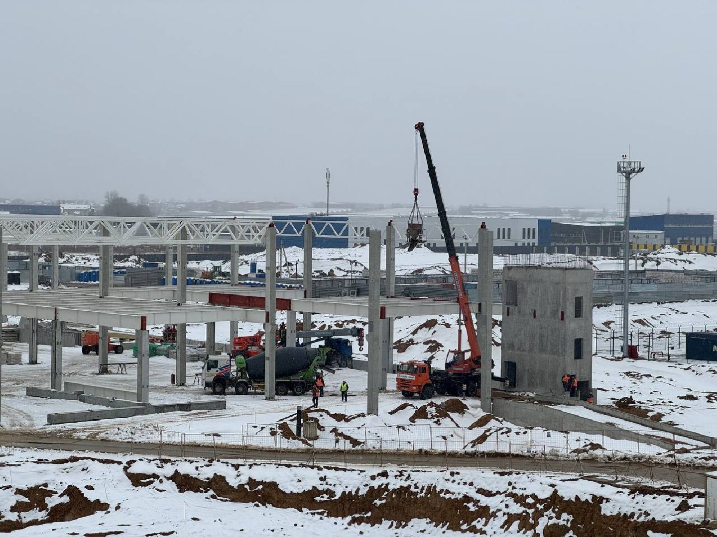 строительство, логистический центр, склад, балашиха,