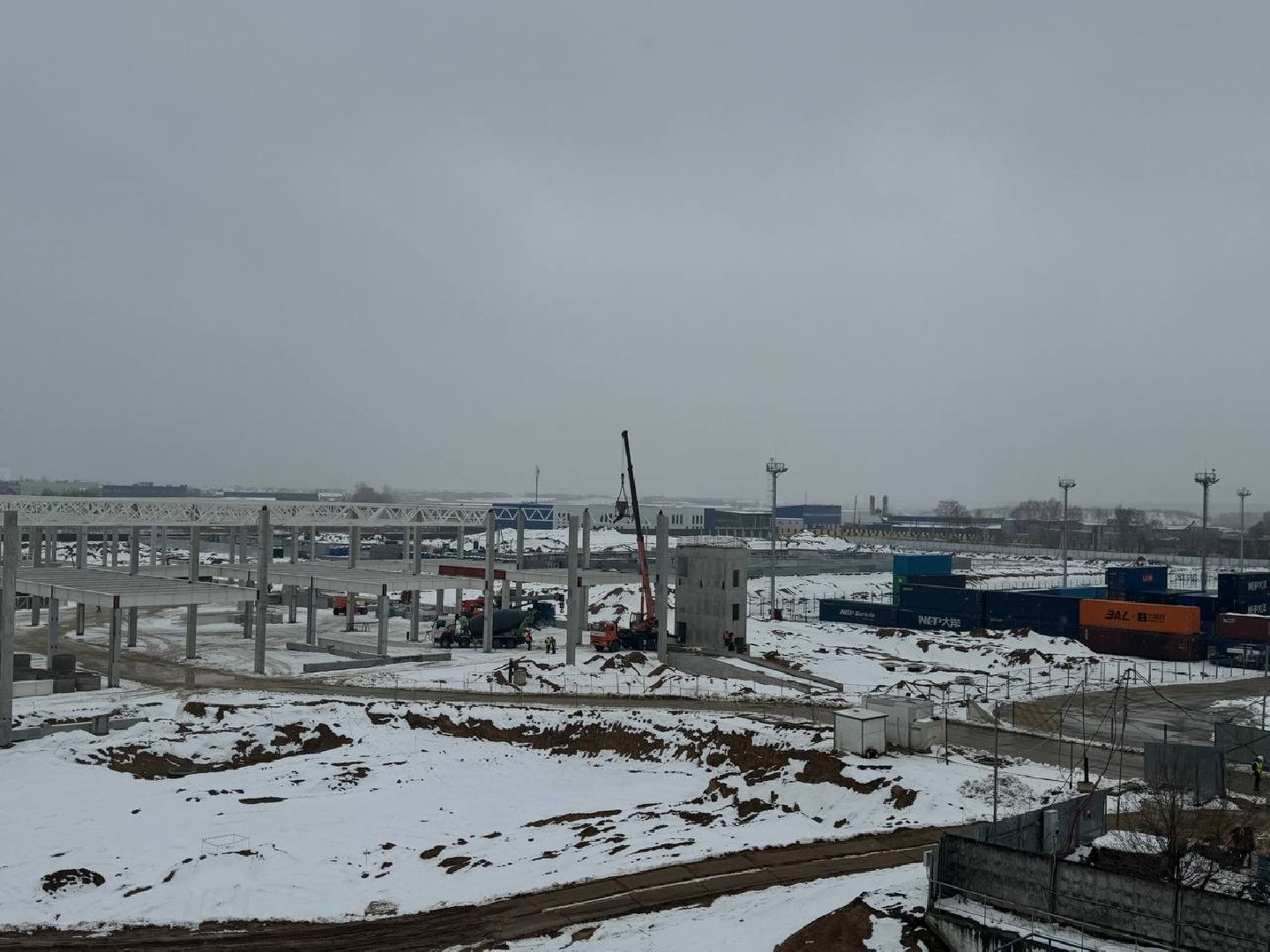 строительство, логистический центр, склад, балашиха,