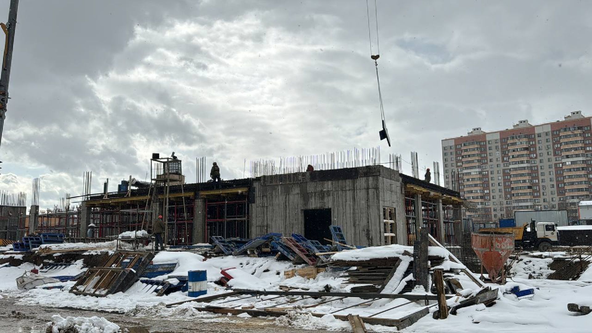 строительство, больница, ольгино, госпиталь,