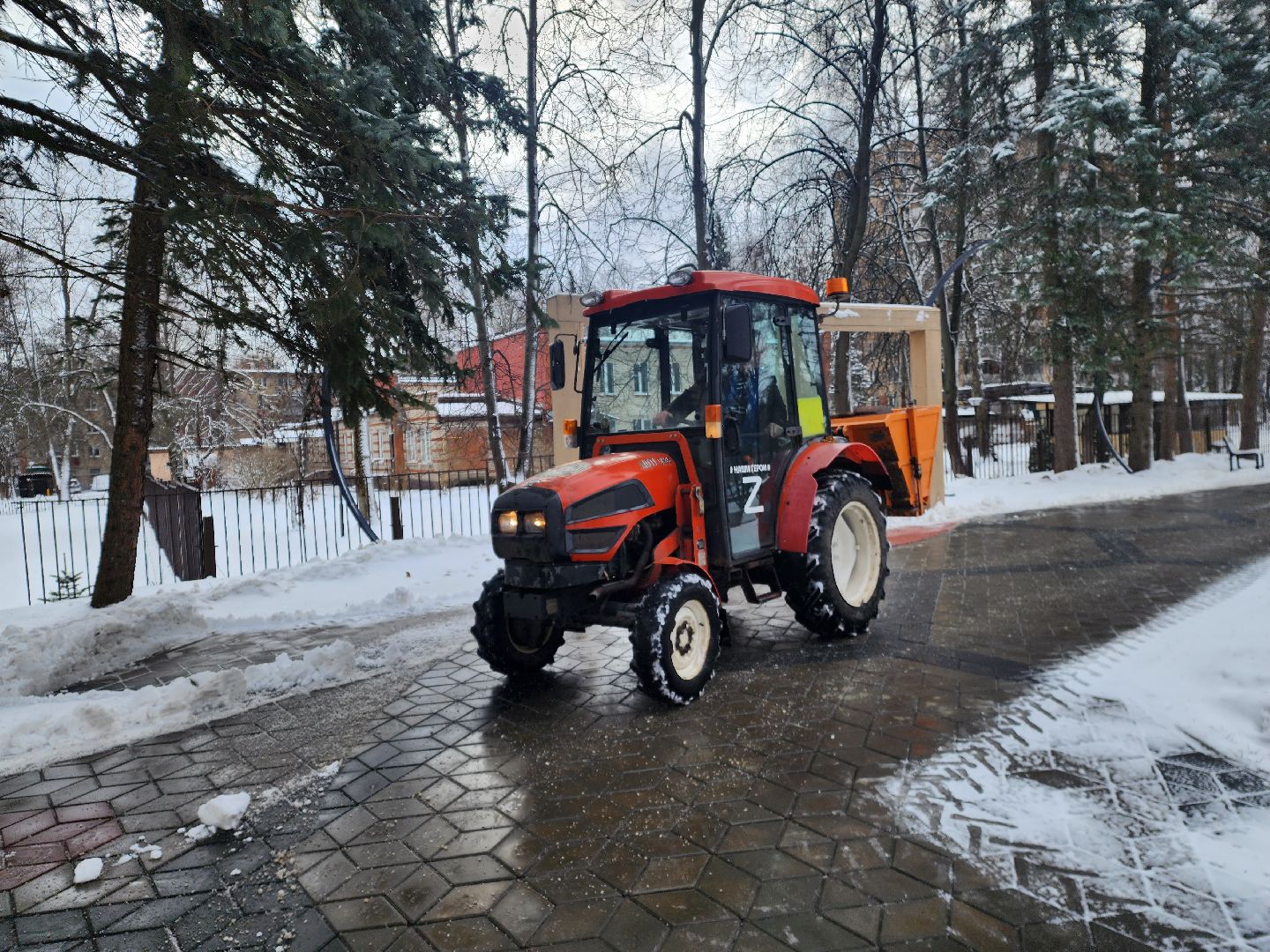 пущино, серпухов,уборка снега,