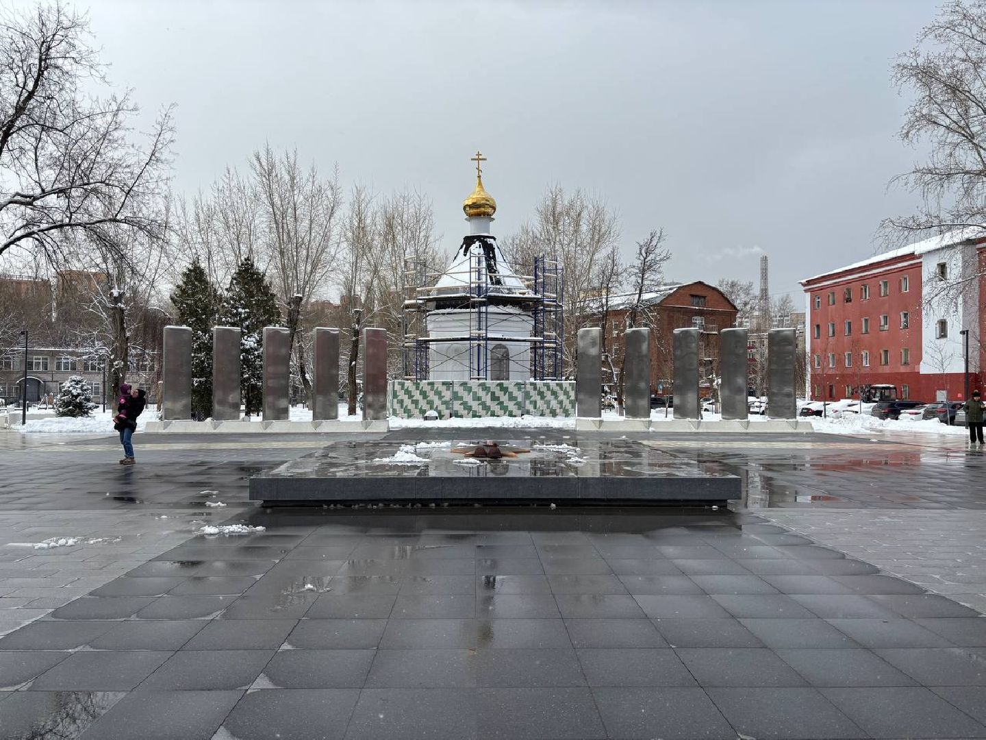 реутов, часовня, реконструкция, лики святых,