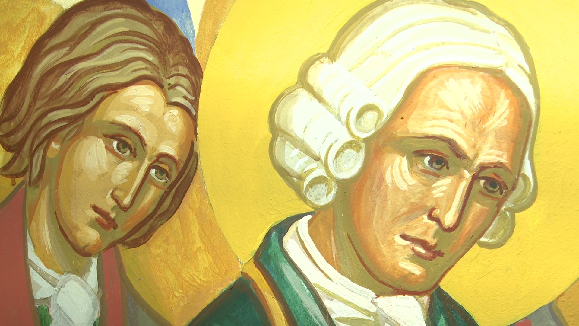 реутов, часовня, реконструкция, лики святых,