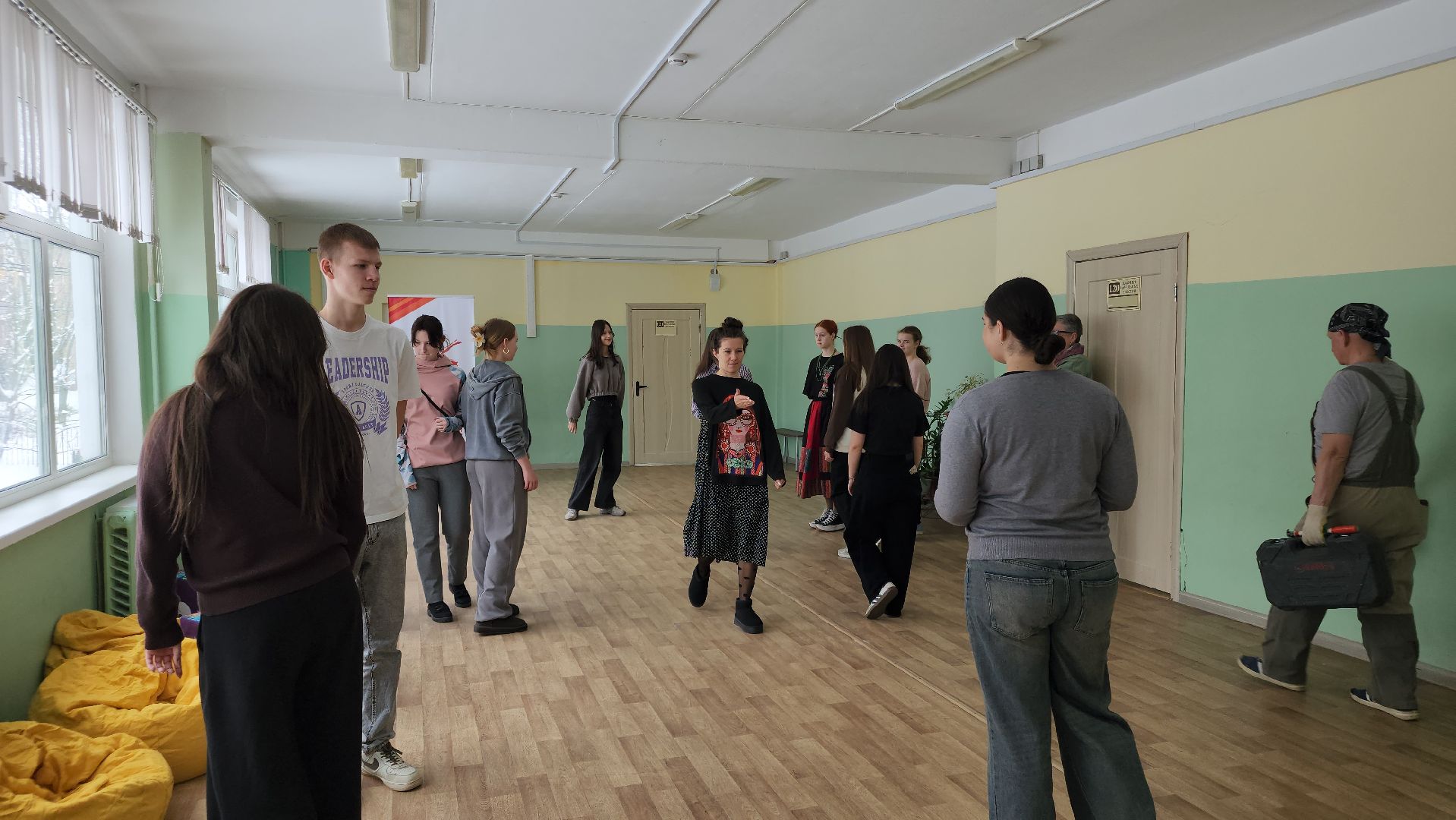 сергиев посад, гимназия 5, мастер-класс, актерское мастерство, театральный ковчег,