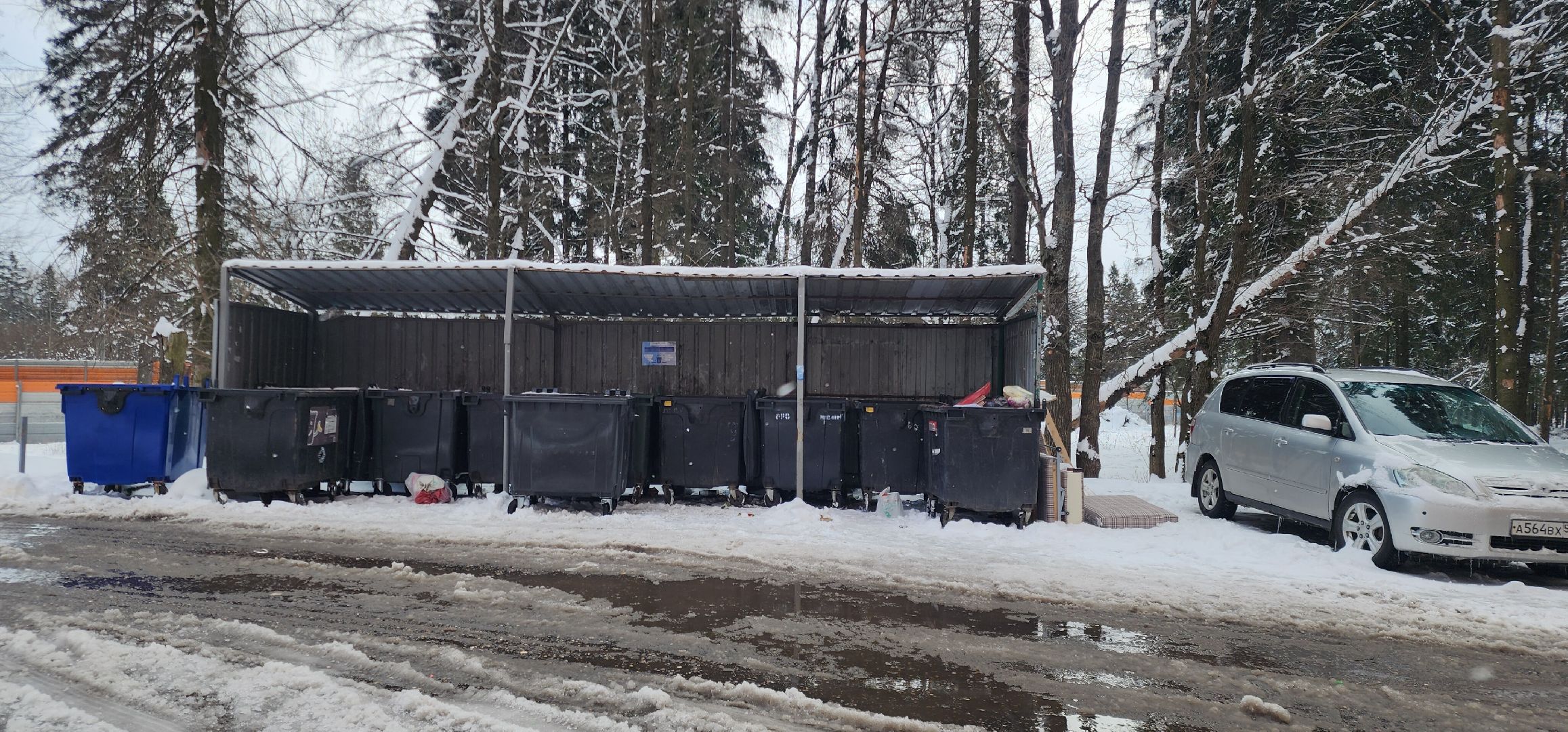 Звенигород, ЖКХ, мусор, мусорные площадки,