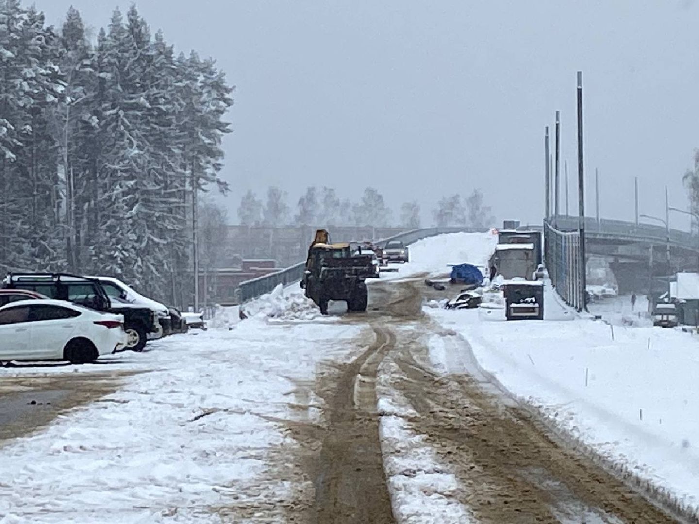 Аникеевка, путепровод через железную дорогу, путепровод в красногорске, путепровод в аникеевке, Эстакада, Эстакада в Аникеевке, Эстакада в Красногорске,