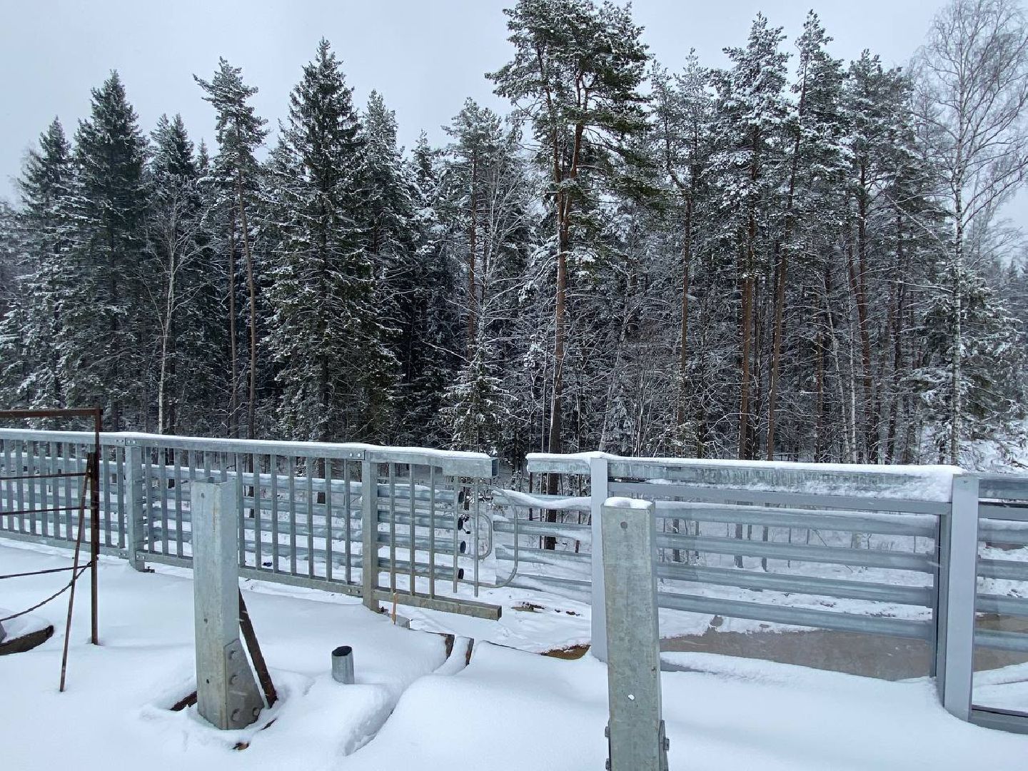 Аникеевка, путепровод через железную дорогу, путепровод в красногорске, путепровод в аникеевке, Эстакада, Эстакада в Аникеевке, Эстакада в Красногорске,