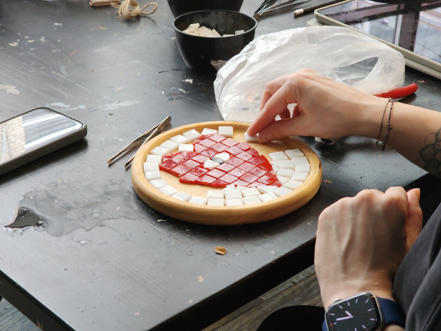 Черноголовка, римская мозаика, Культура,