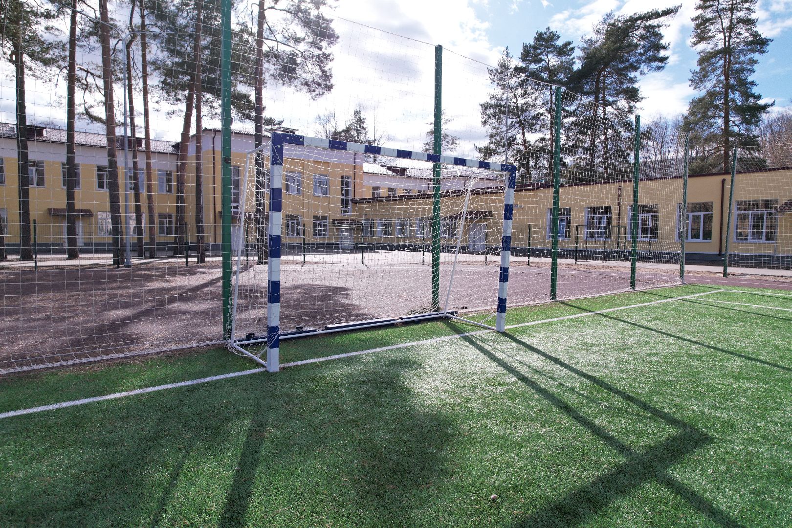 видео с коптера, школа 1 в дубне, капремонт школы в дубне,
