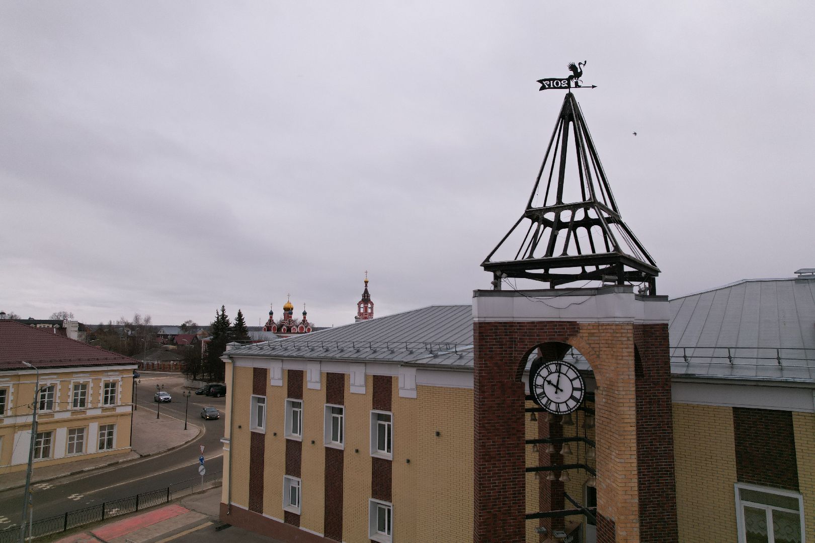 видео с коптера, реконструкция площади карла маркса, благоустройство талдома,