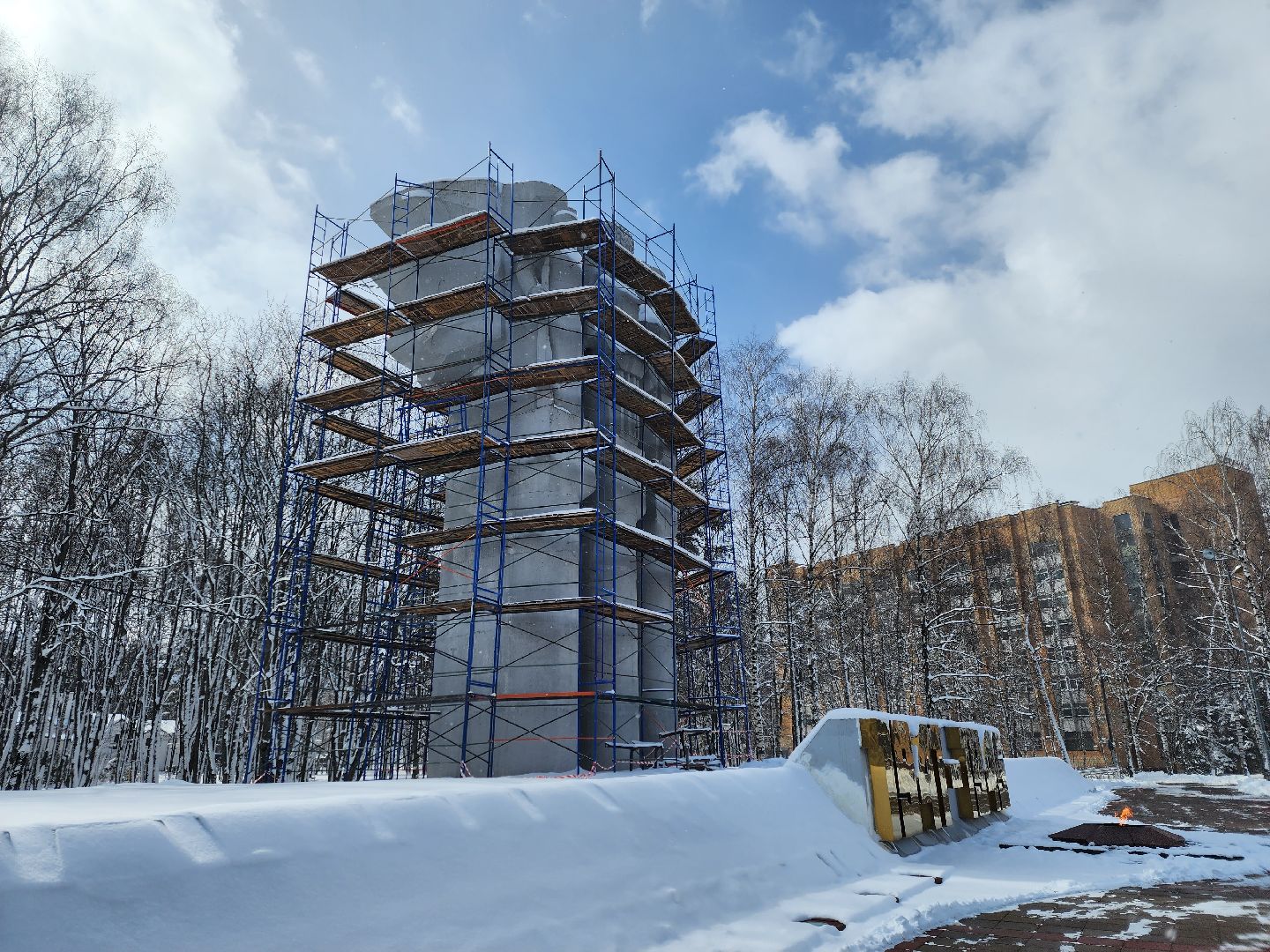 королёв, мемориал славы, благоустройство, день победы,