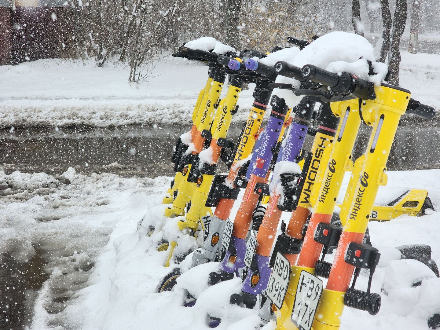 королёв, метель, уборка снега и наледи королев,