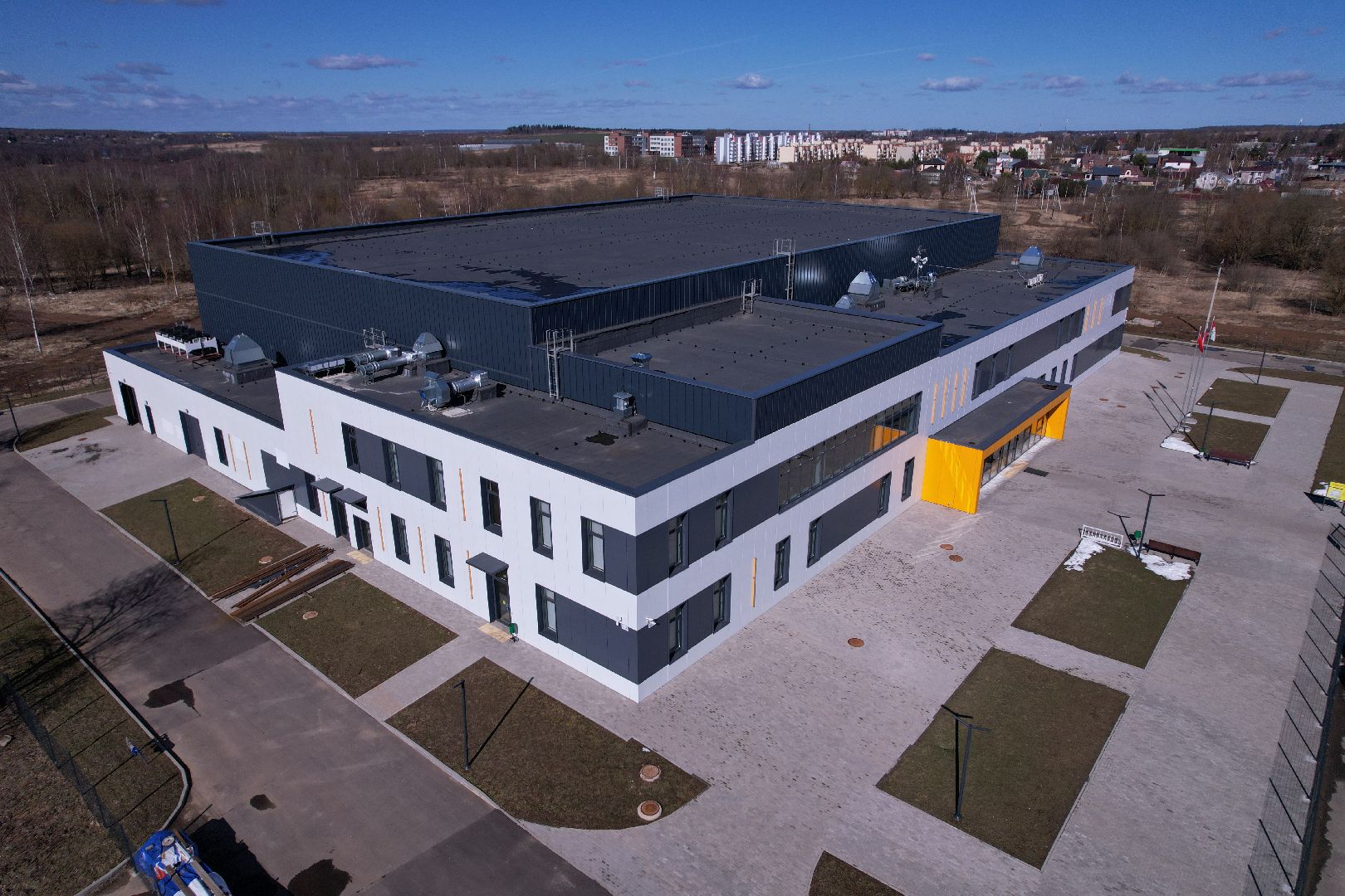 видео с коптера, фок лидер в волоколамске, хоккей в волоколамске,