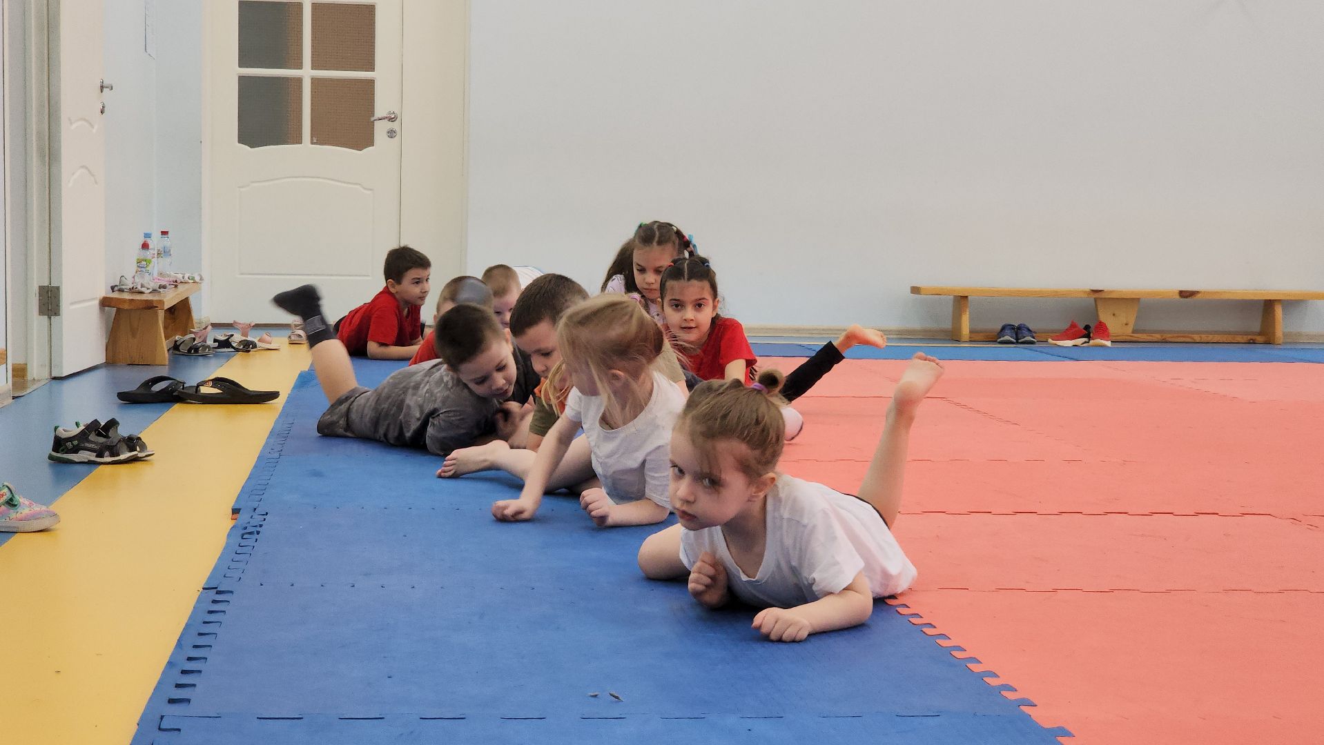 детский сад, тренировка, Лобня,