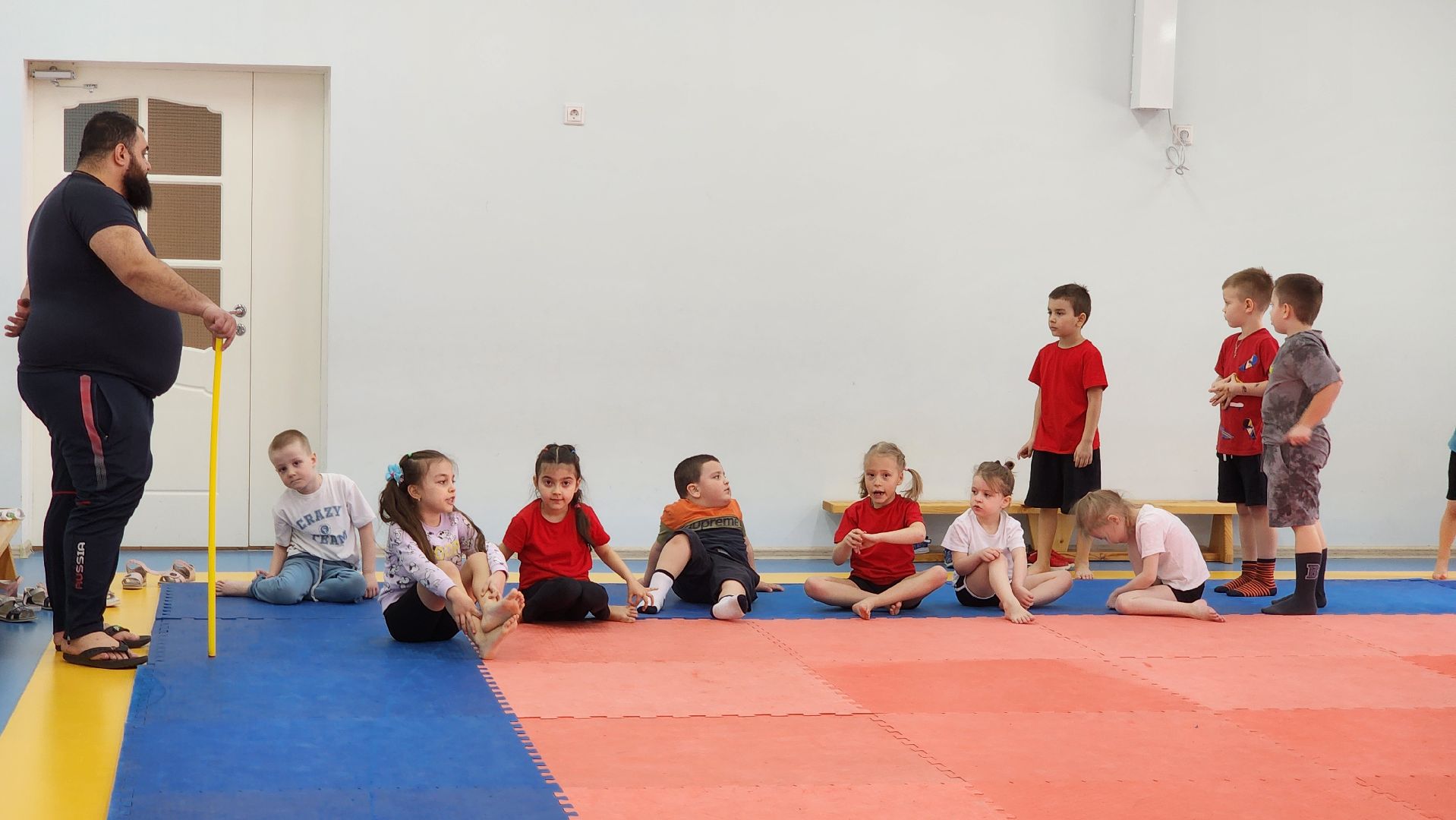 детский сад, тренировка, Лобня,