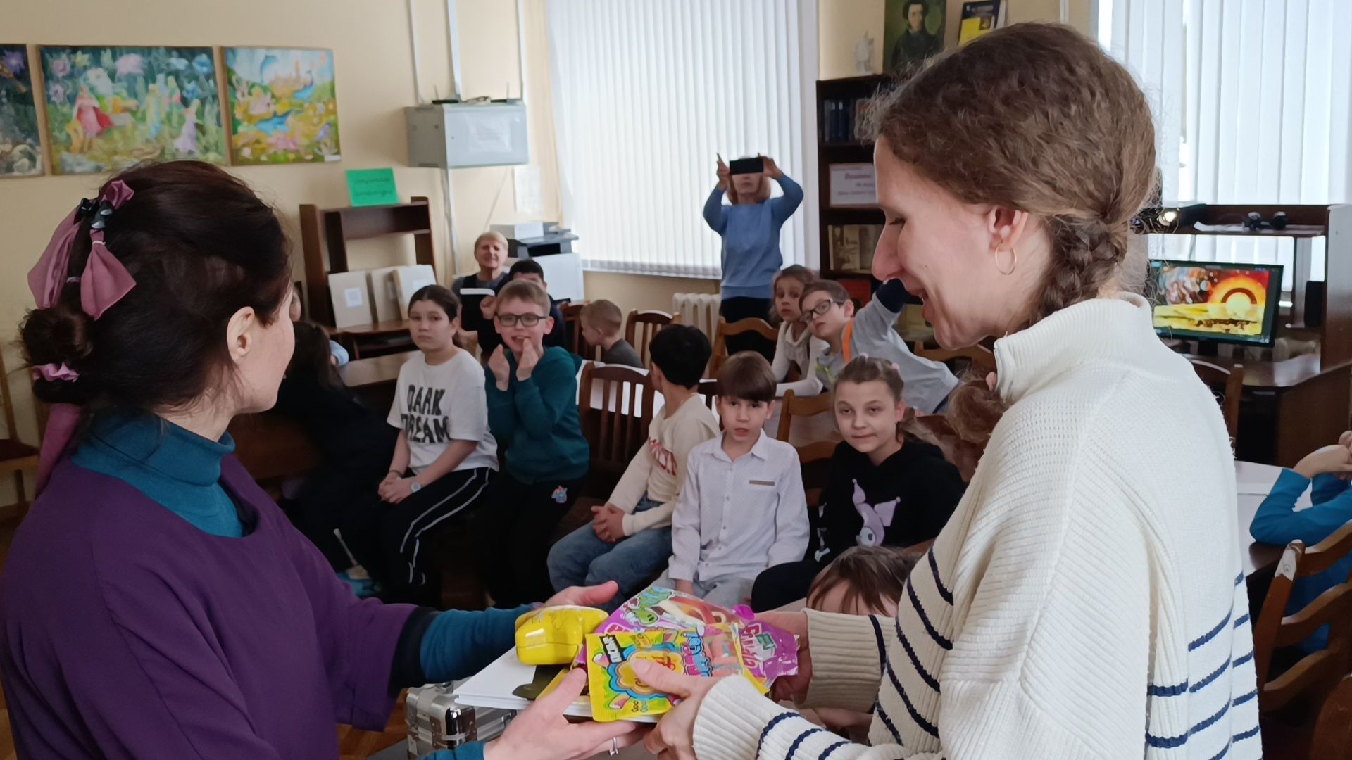 день космонавтики, библиотека, дети, лобня,