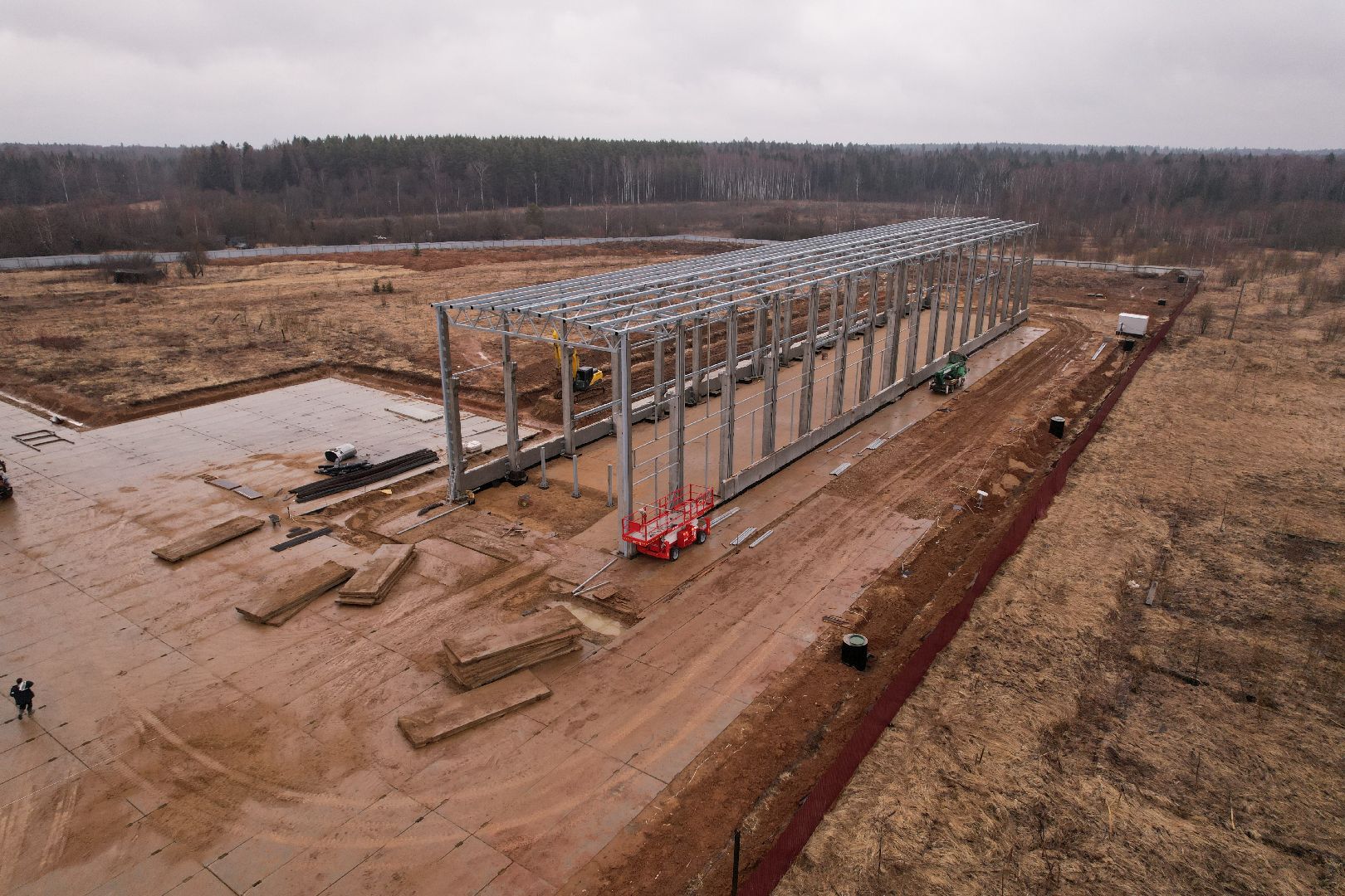видео с коптера, завод в рузе, импортозамещение, завод железобетонных конструкций,