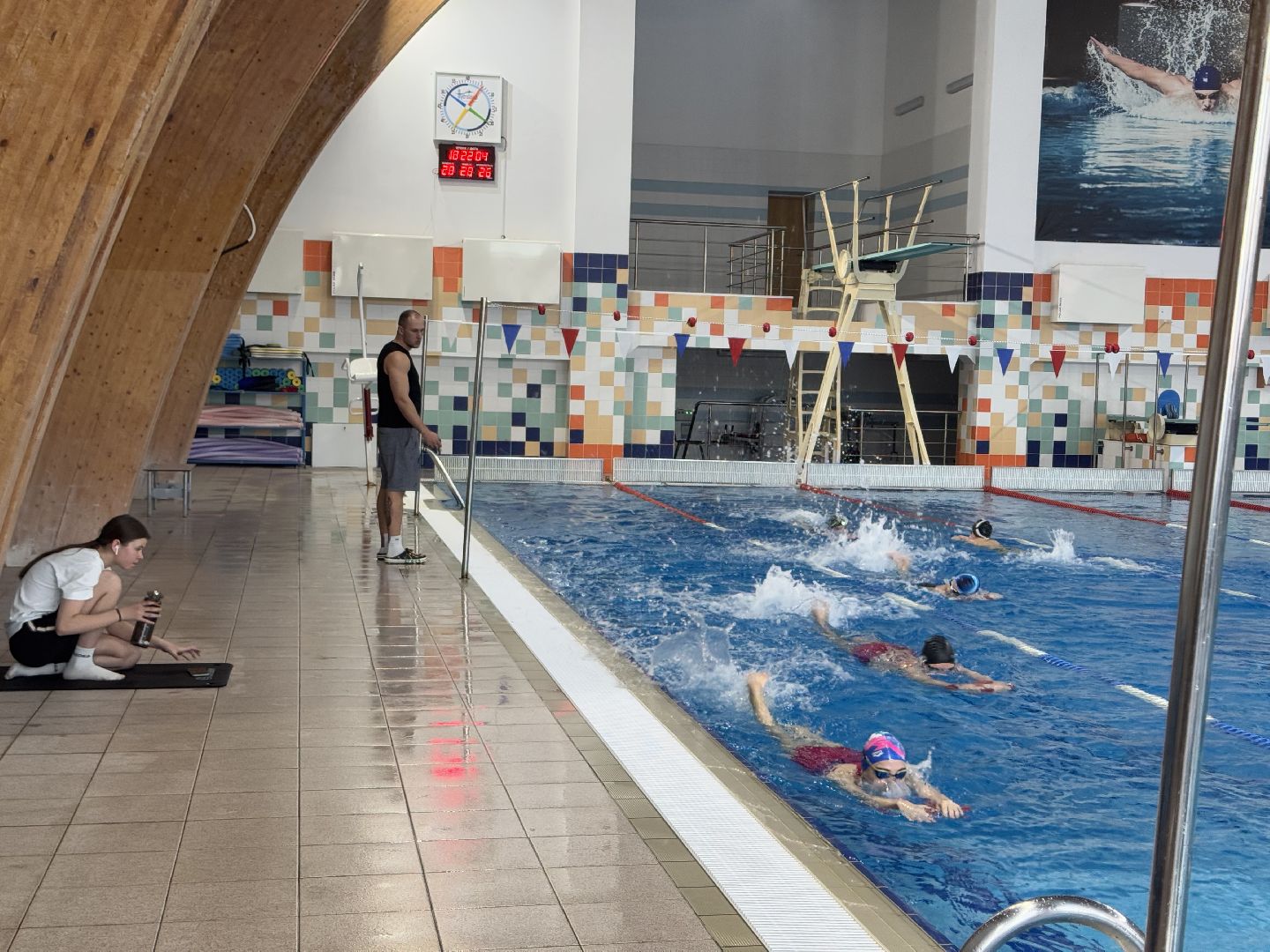 шаховская, тренер по плаванью, плаванье,