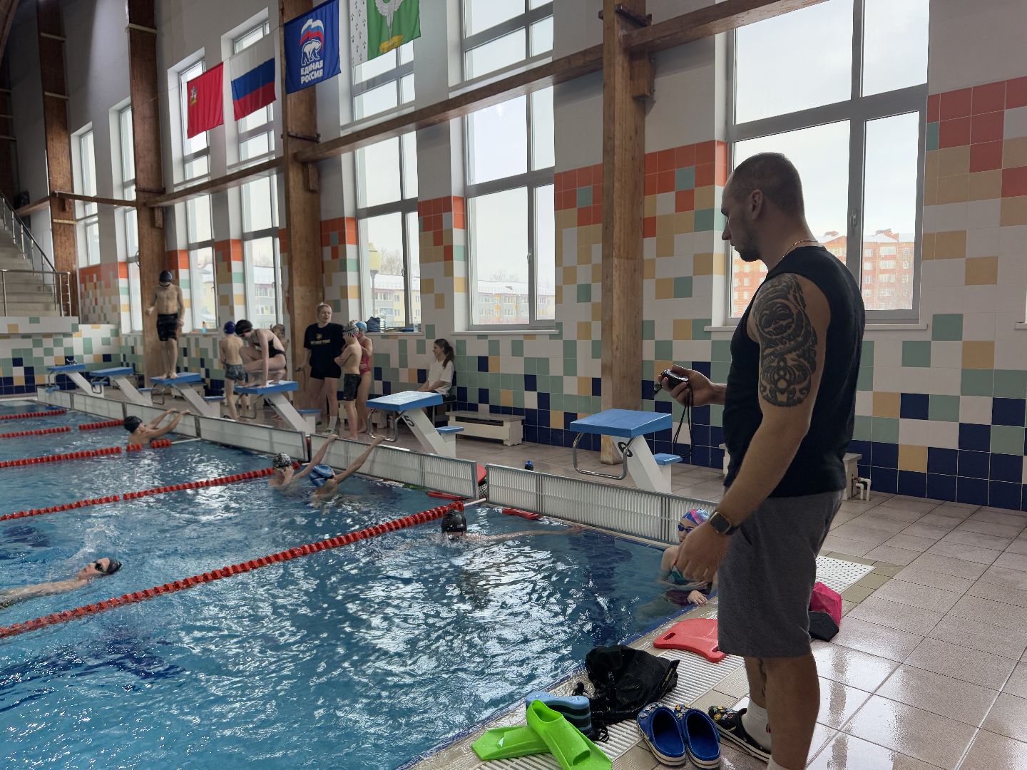 шаховская, тренер по плаванью, плаванье,