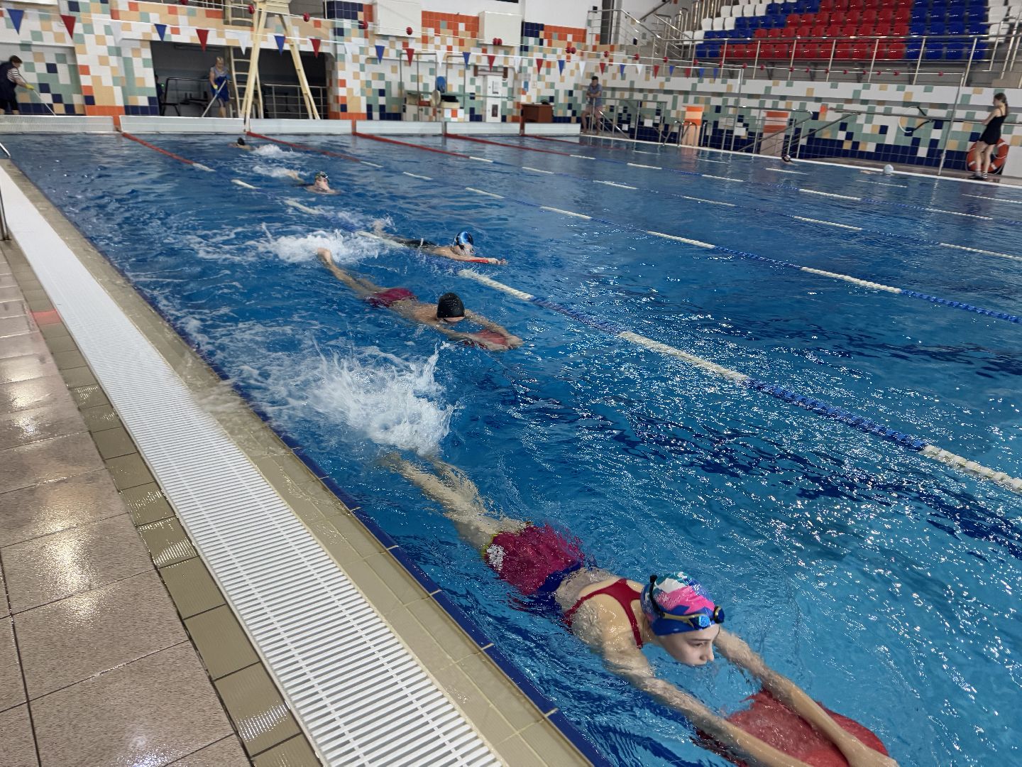 шаховская, тренер по плаванью, плаванье,