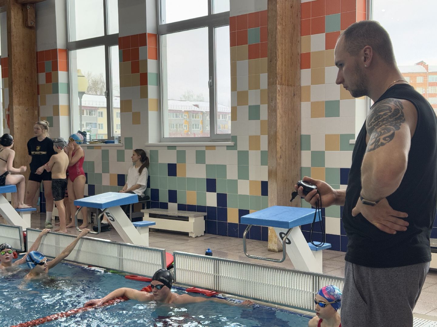 шаховская, тренер по плаванью, плаванье,