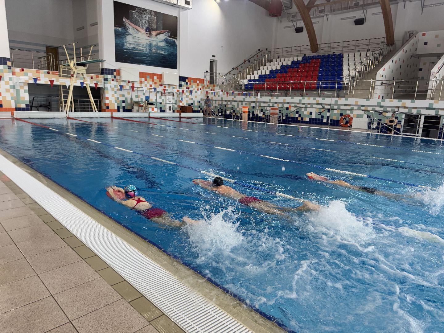 шаховская, тренер по плаванью, плаванье,