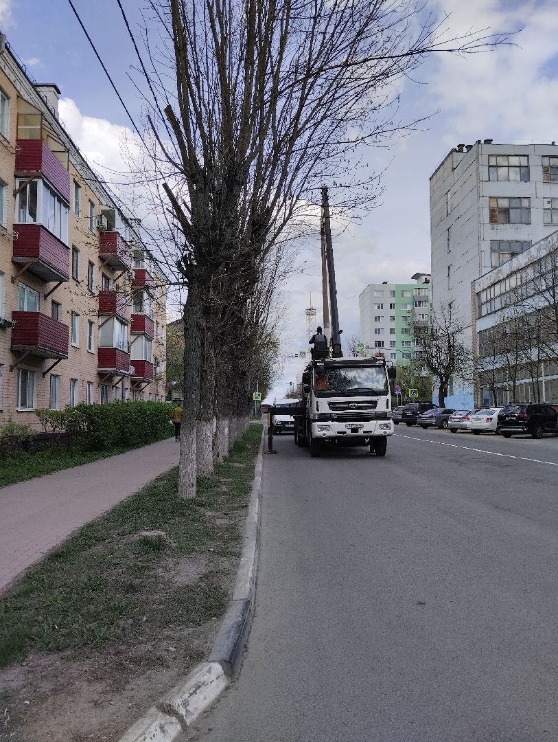 Опоры освещения, благоустройство, Ногинск, Богородский городской округ, освещение