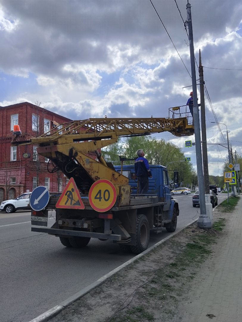 Опоры освещения, благоустройство, Ногинск, Богородский городской округ, освещение